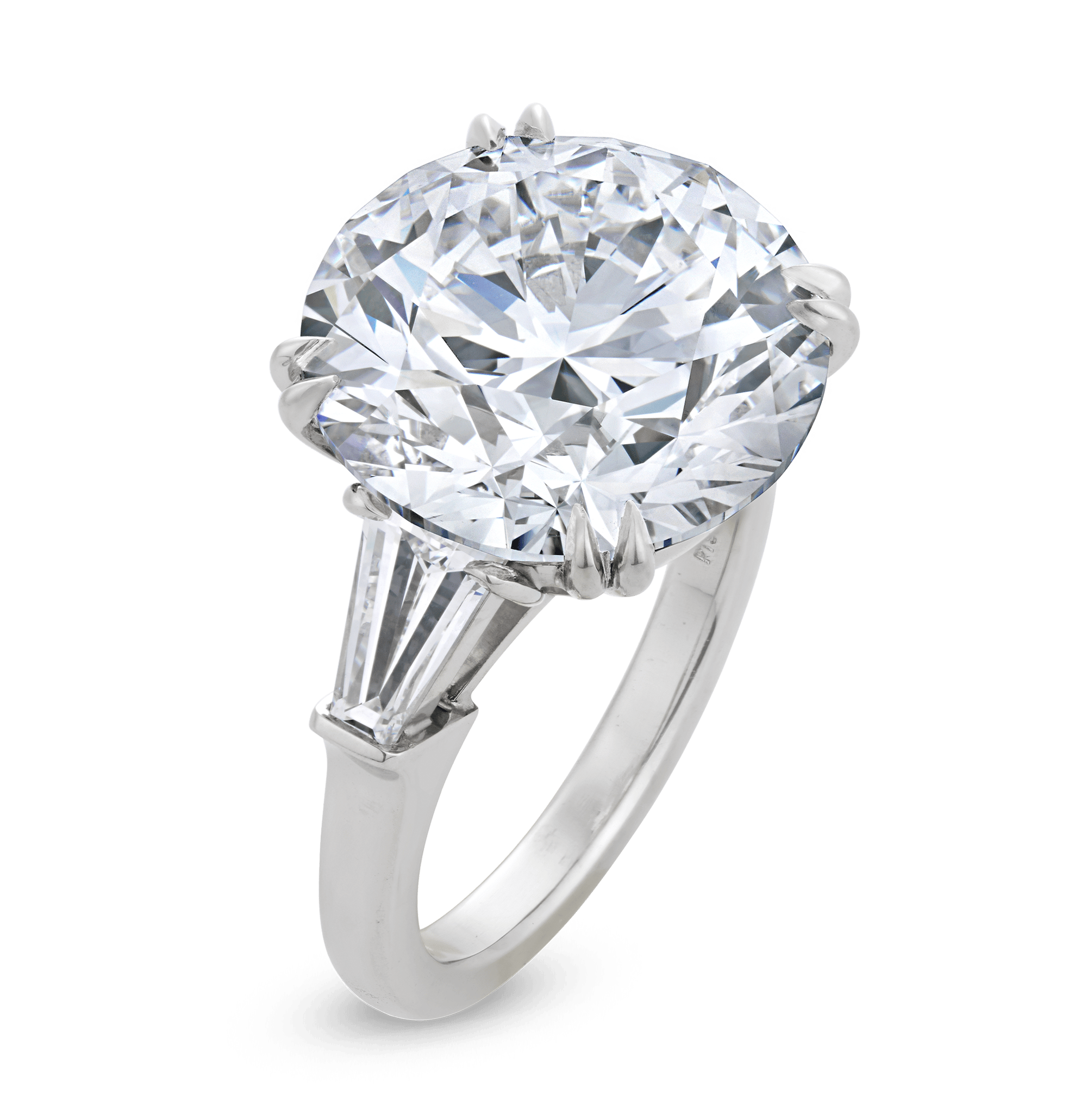 Harry Winston Flawless Golconda Diamond Ring, 11.30 Carats