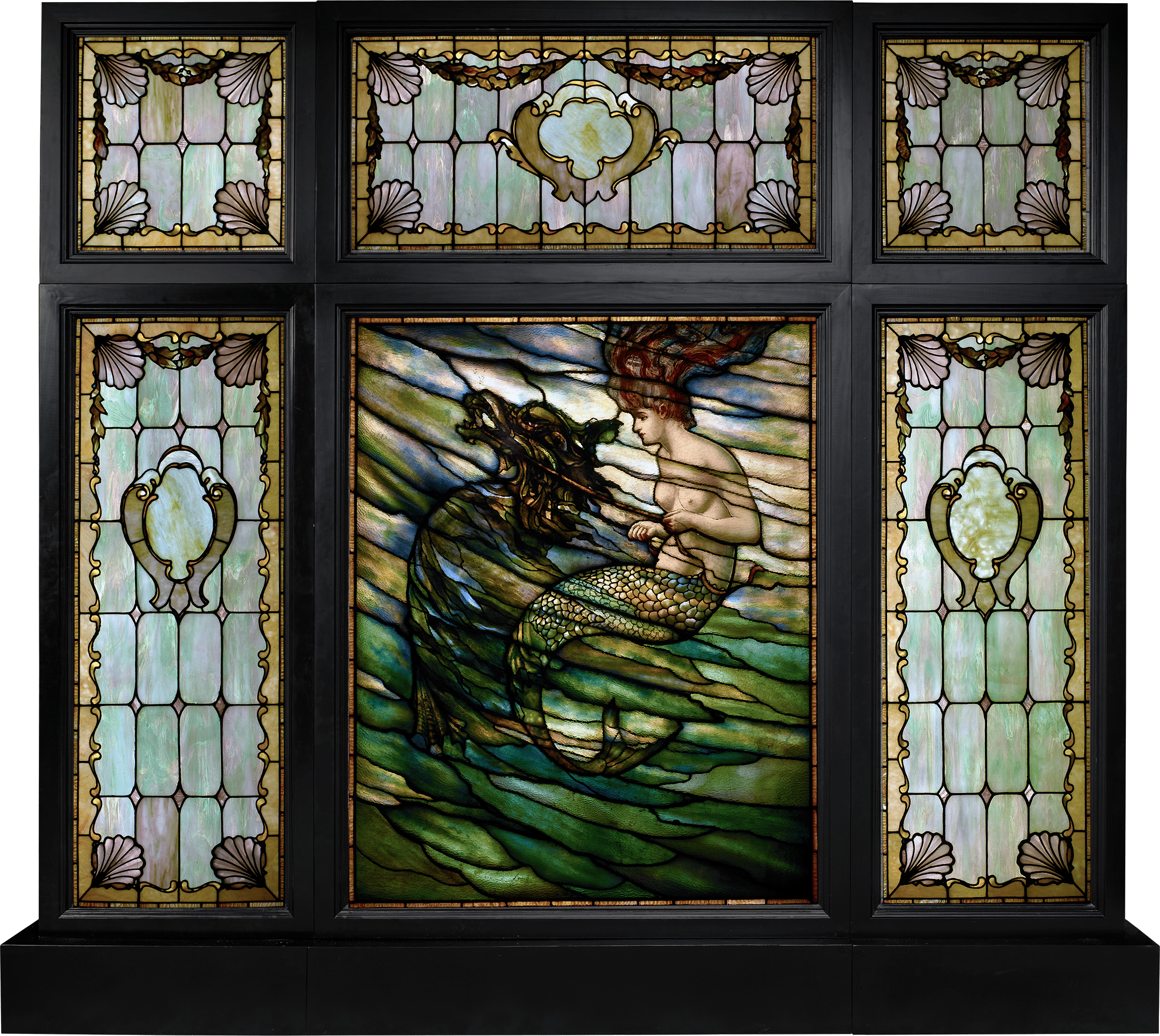 Tiffany Studios Mermaid Window