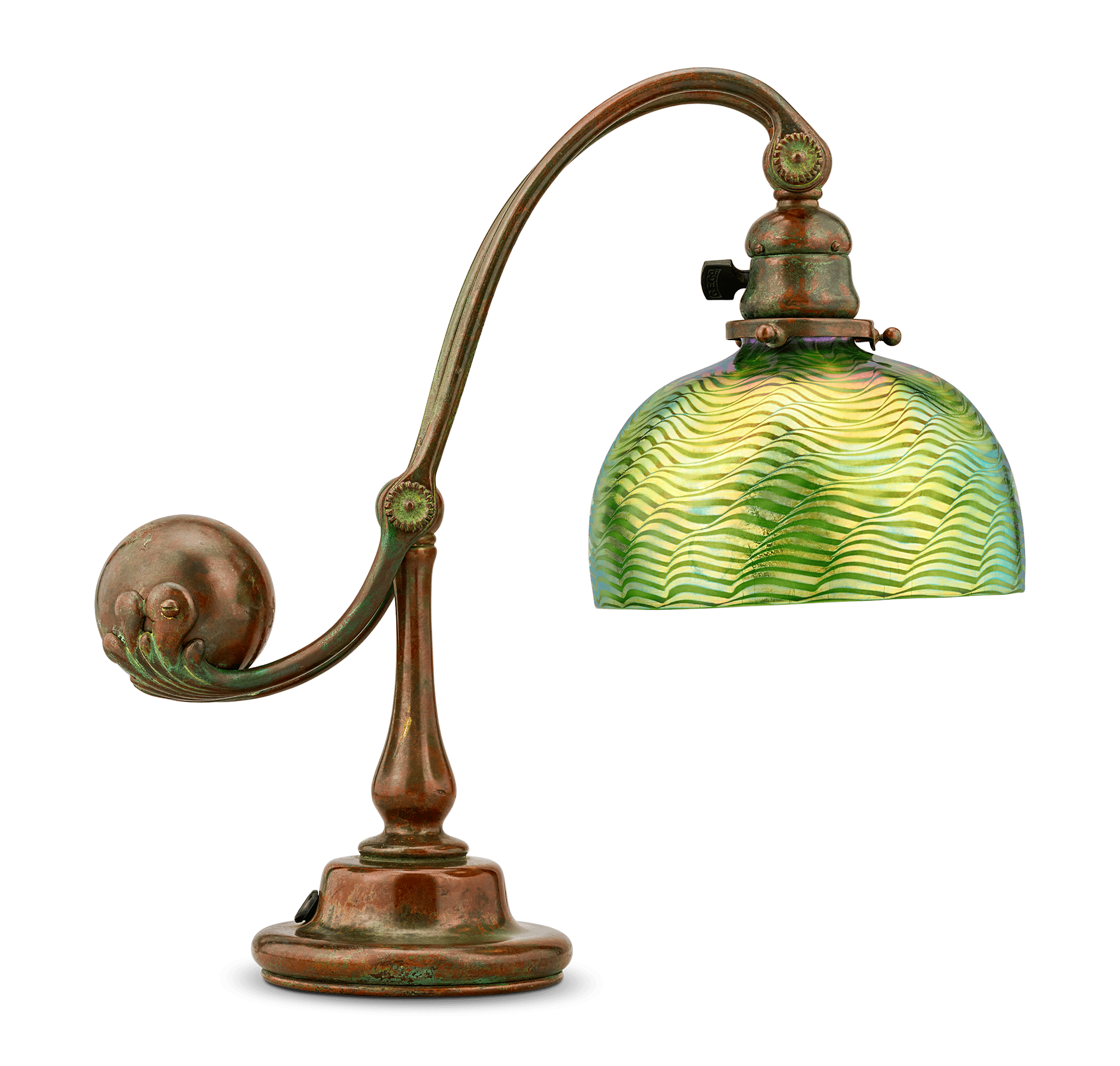 Tiffany Studios Counterbalance Desk Lamp