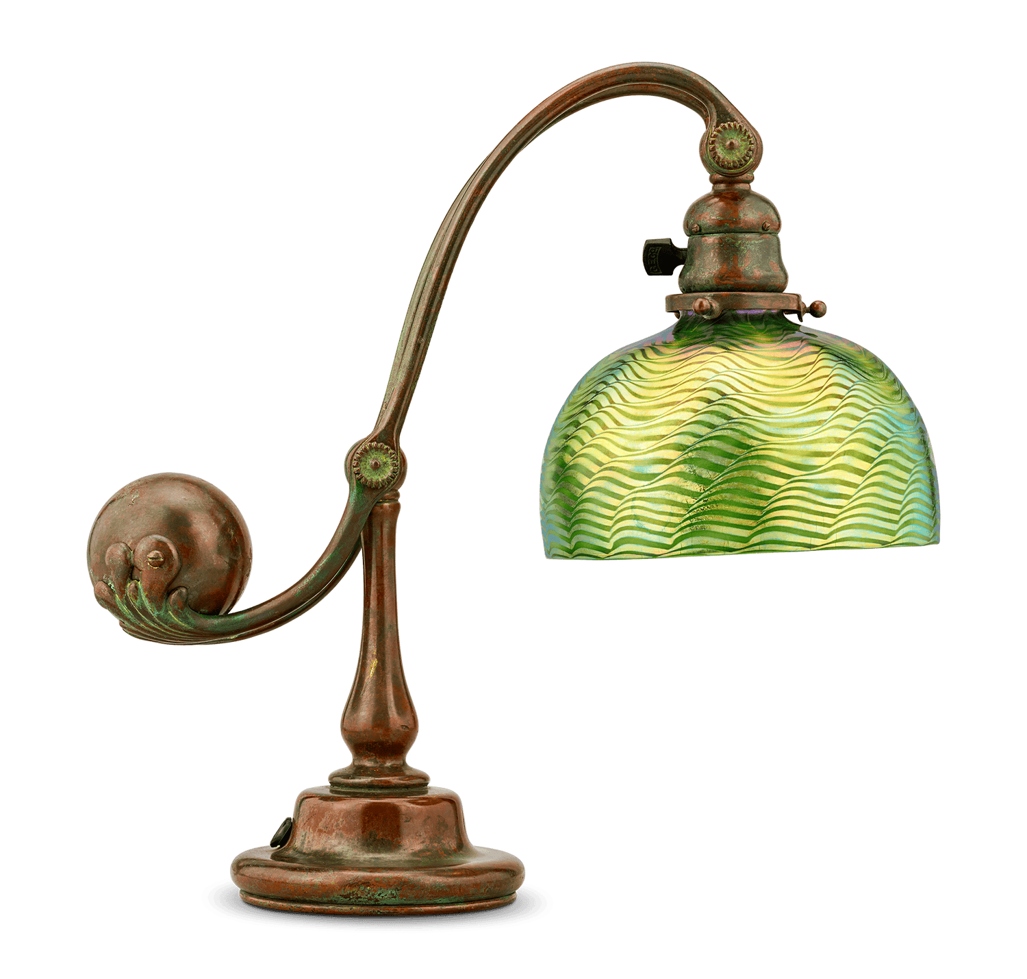Tiffany Studios Counterbalance Desk Lamp