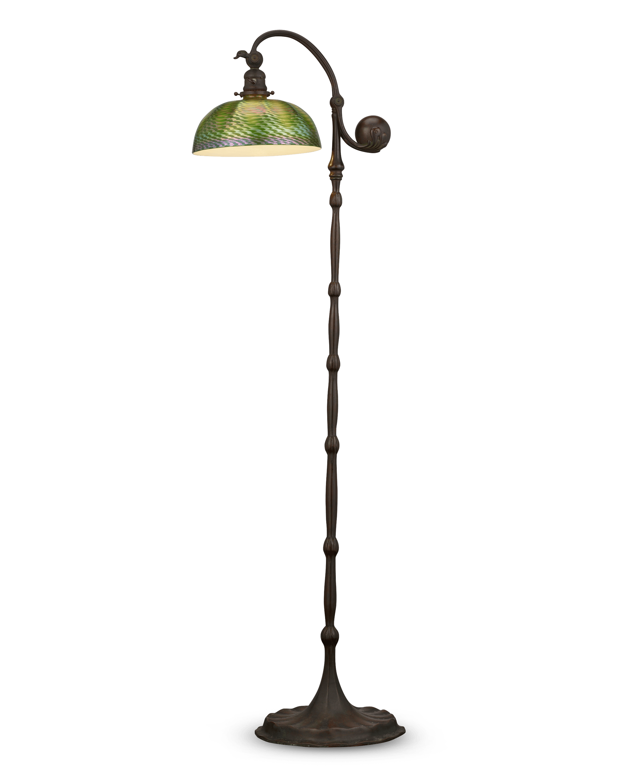 Tiffany Studios Counterbalance Floor Lamp