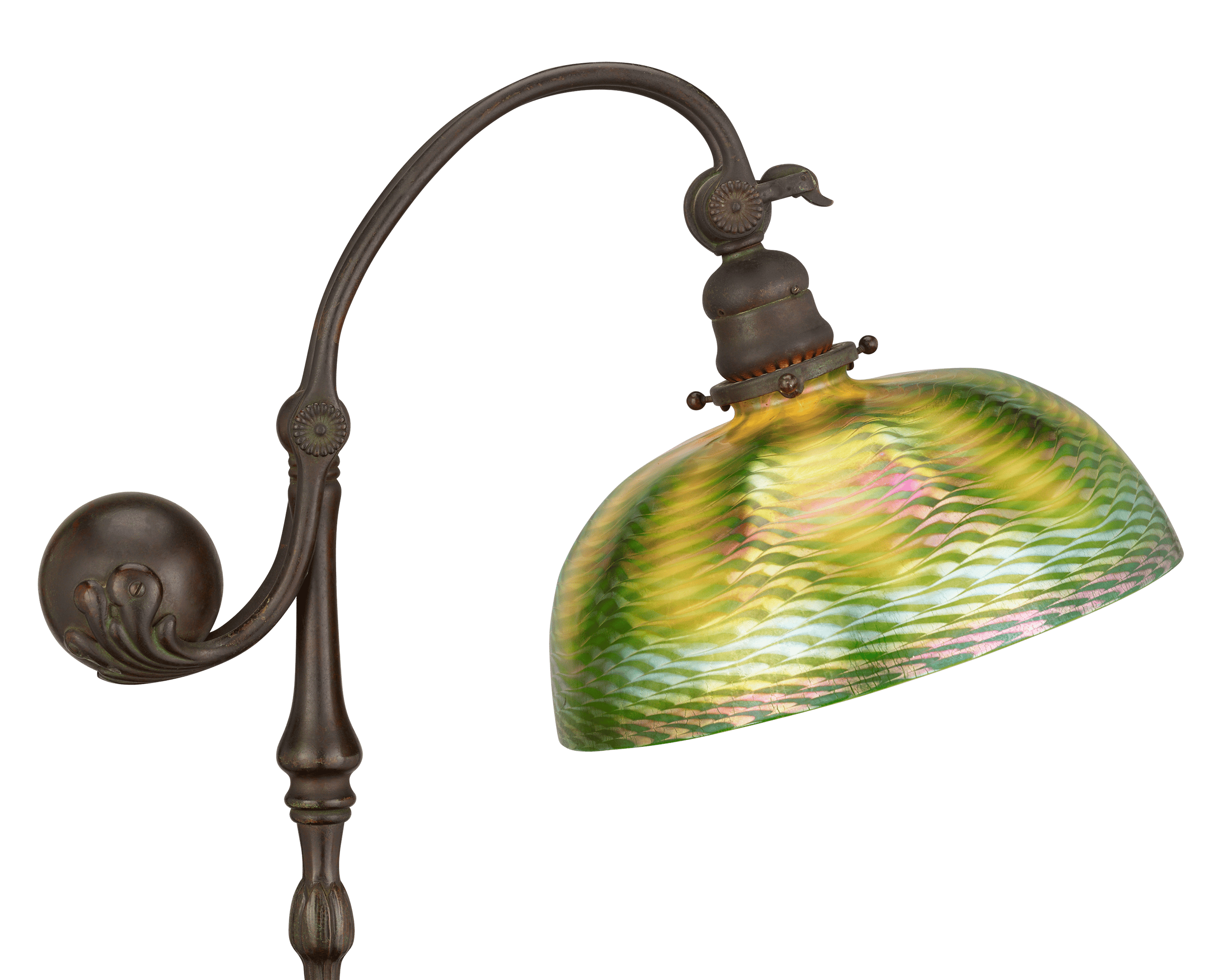 Tiffany Studios Counterbalance Floor Lamp