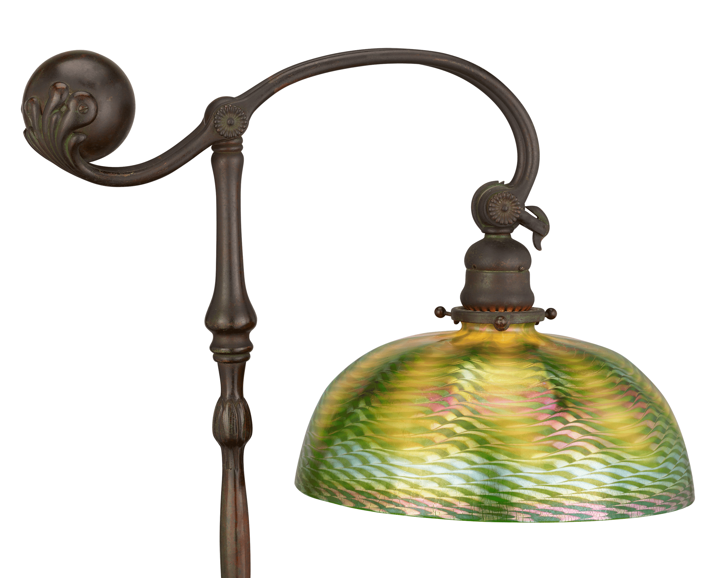 Tiffany Studios Counterbalance Floor Lamp
