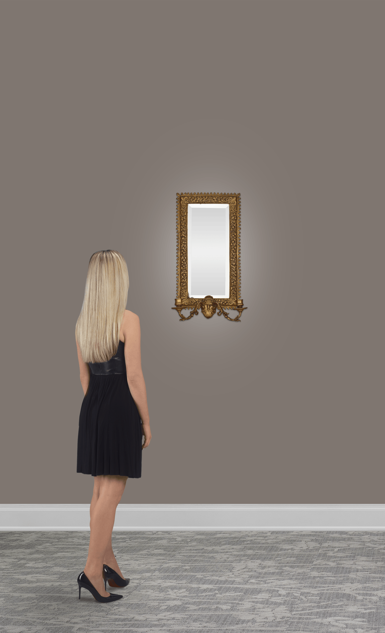 Tiffany & Co. Bronze Mirror from Louis C. Tiffany's Comfort Lodge