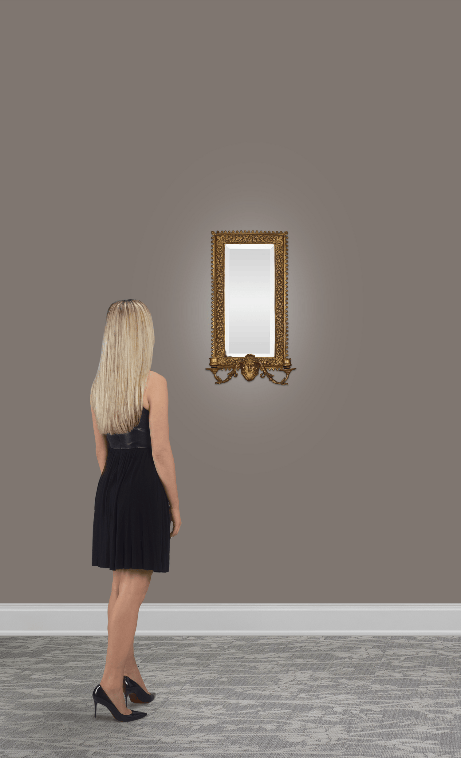 Tiffany & Co. Bronze Mirror from Louis C. Tiffany's Comfort Lodge