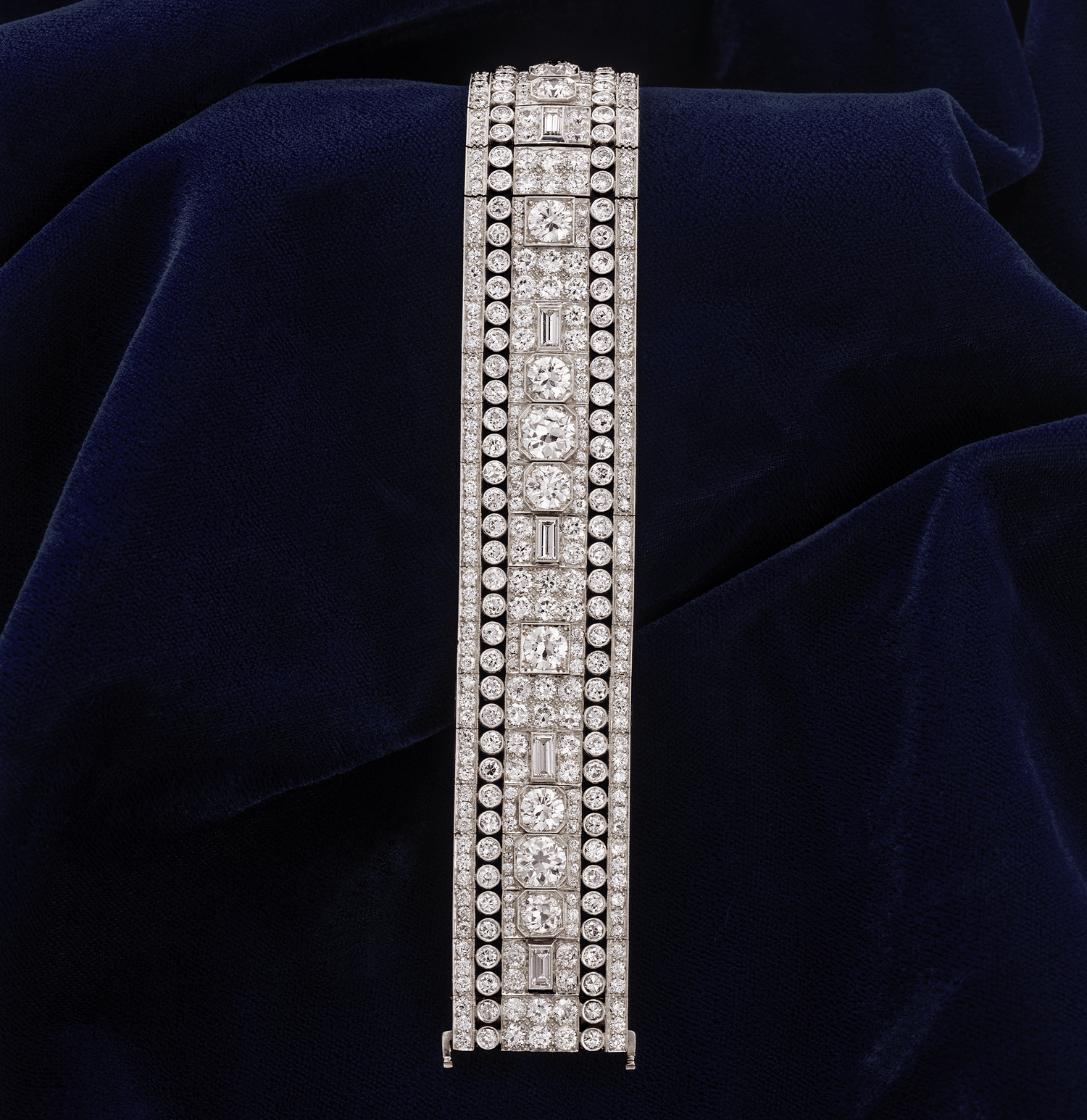 Tiffany & Co. Art Deco Diamond Bracelet, 32.00 Carats