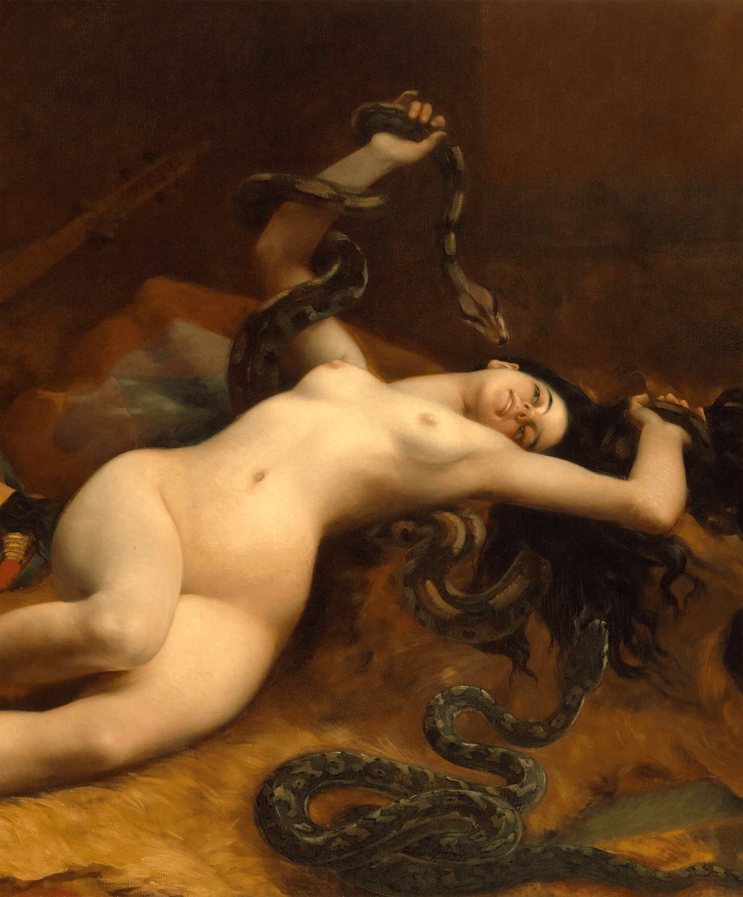 Une charmeuse by Emile Cambiaggio