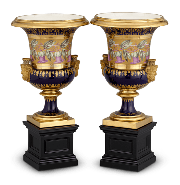 Sèvres Médicis Vases Commissioned by Napoléon for Talleyrand