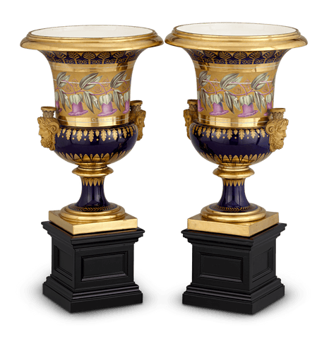 Sèvres Médicis Vases Commissioned by Napoléon for Talleyrand