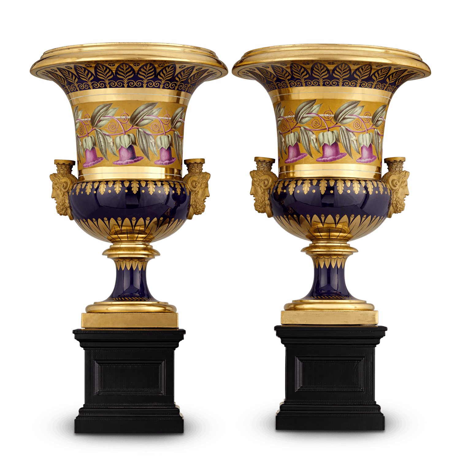 Sèvres Médicis Vases Commissioned by Napoléon for Talleyrand
