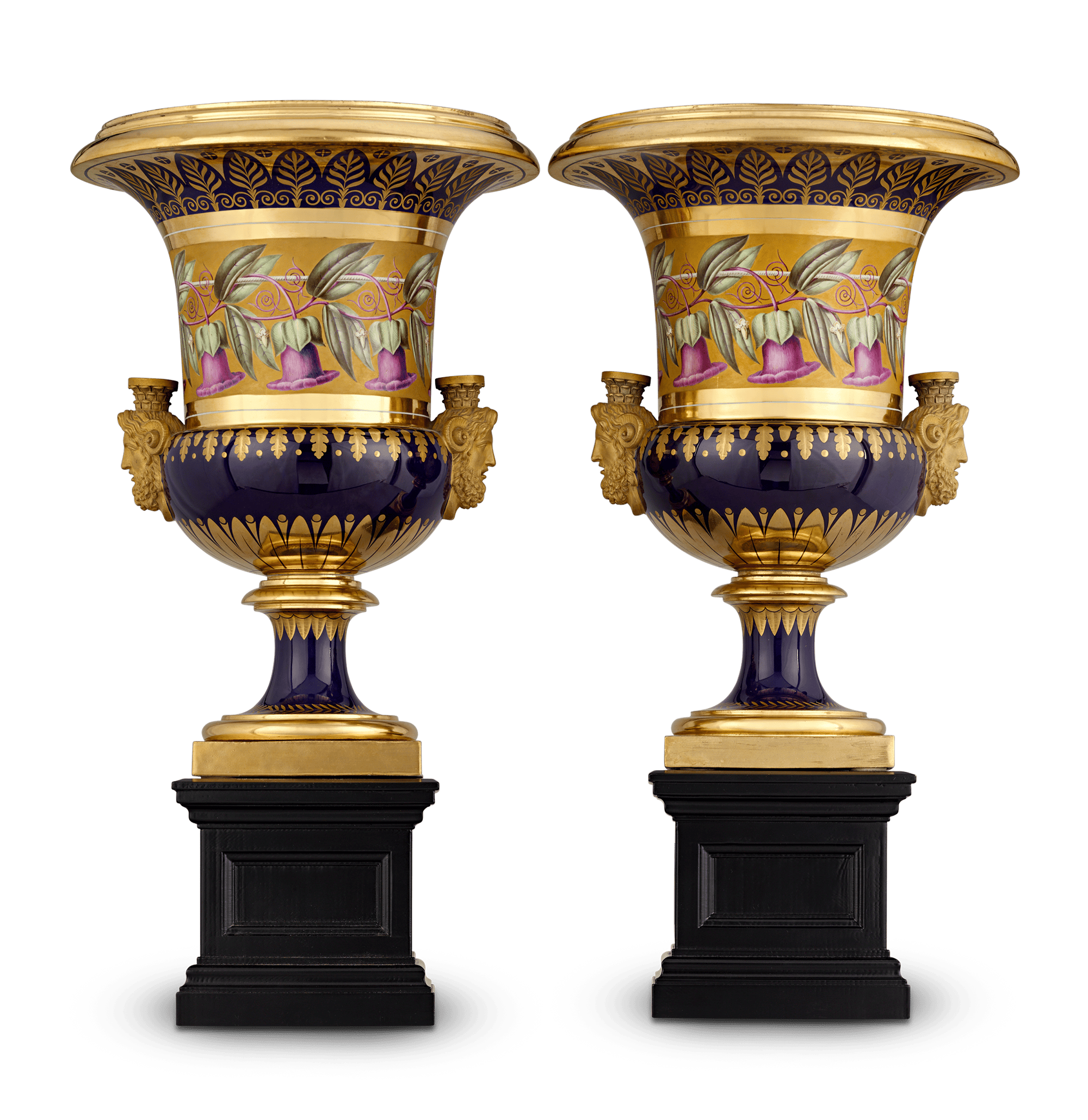 Sèvres Médicis Vases Commissioned by Napoléon for Talleyrand