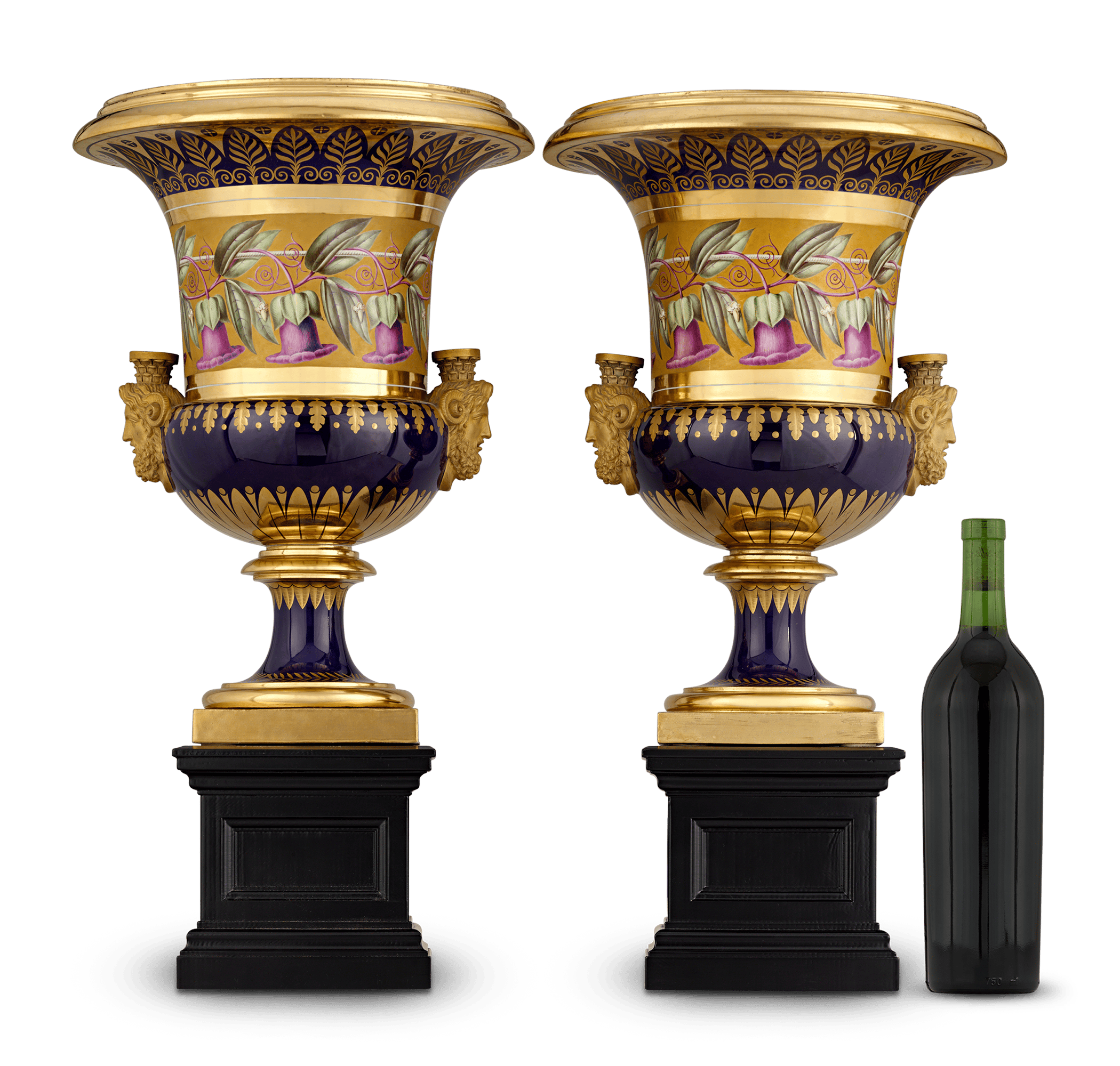 Sèvres Médicis Vases Commissioned by Napoléon for Talleyrand