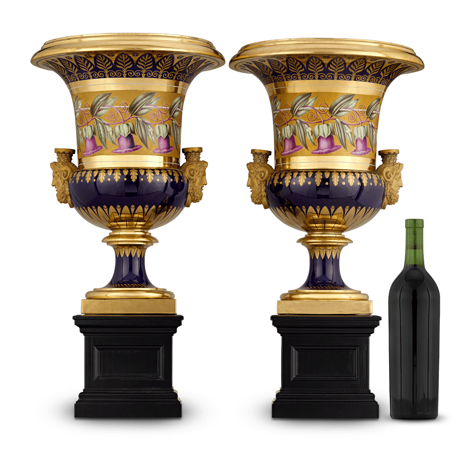 Sèvres Médicis Vases Commissioned by Napoléon for Talleyrand