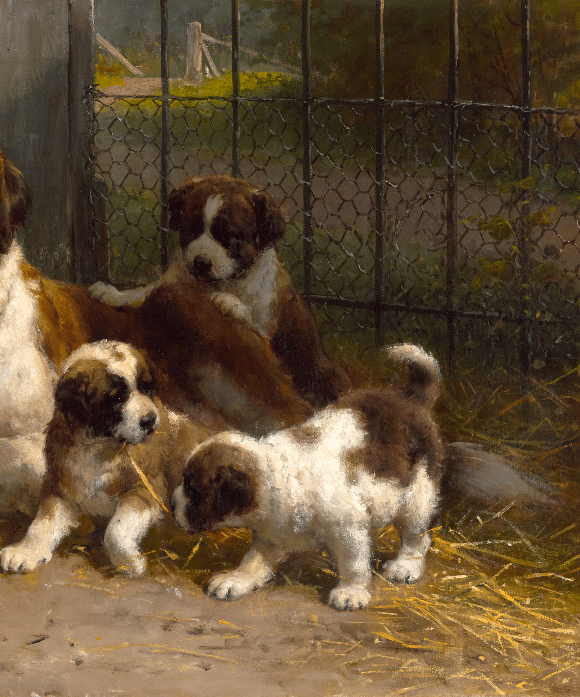 A Watchful Mother by Otto Eerelman