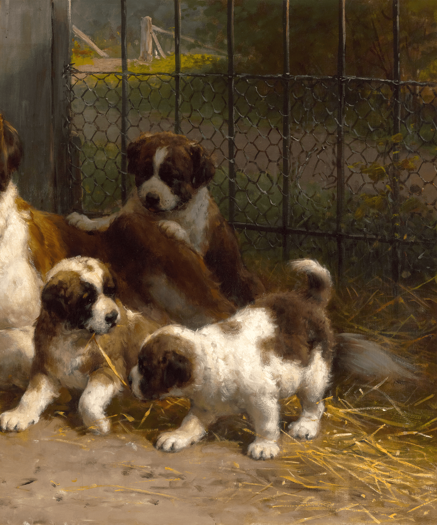 A Watchful Mother by Otto Eerelman