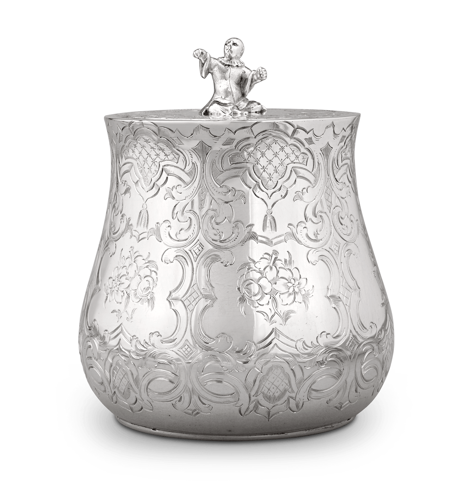 Victorian Silver Tea Caddies by Charles Thomas Fox & George Fox