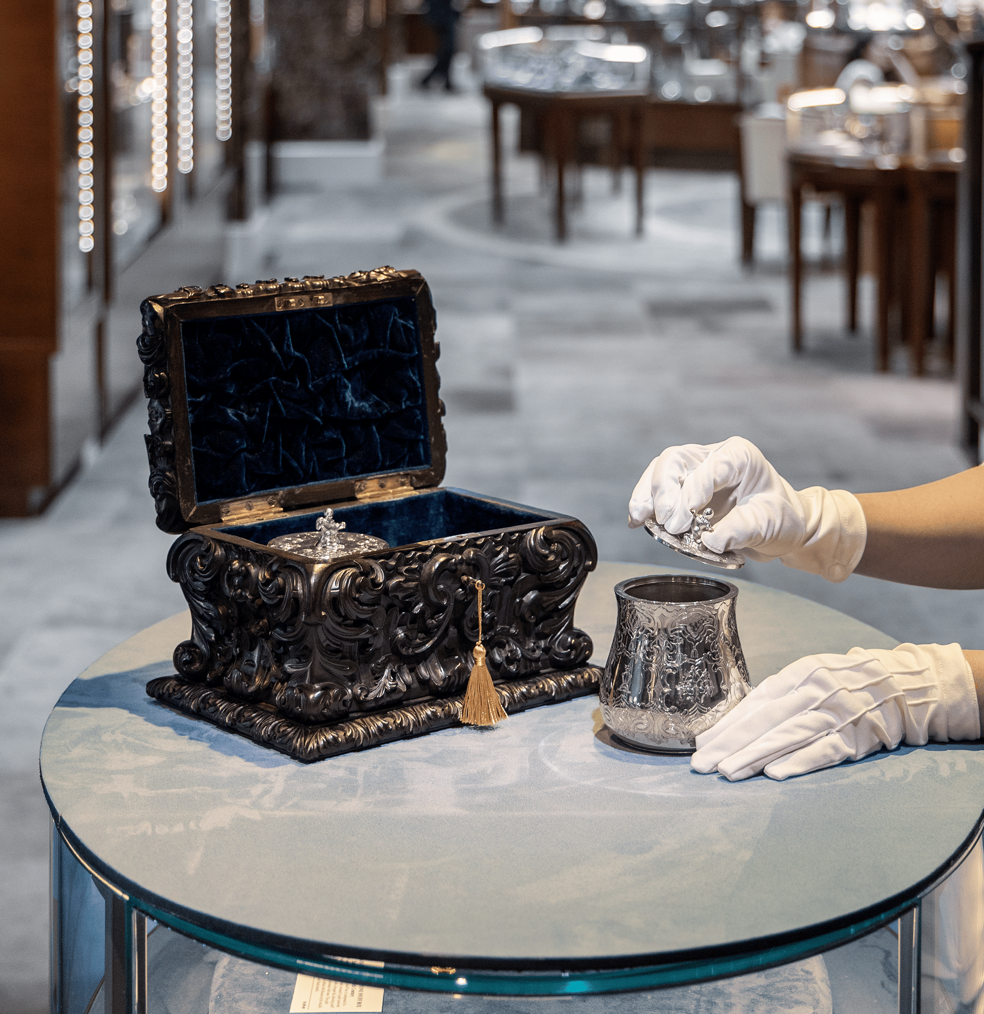 Victorian Silver Tea Caddies by Charles Thomas Fox & George Fox