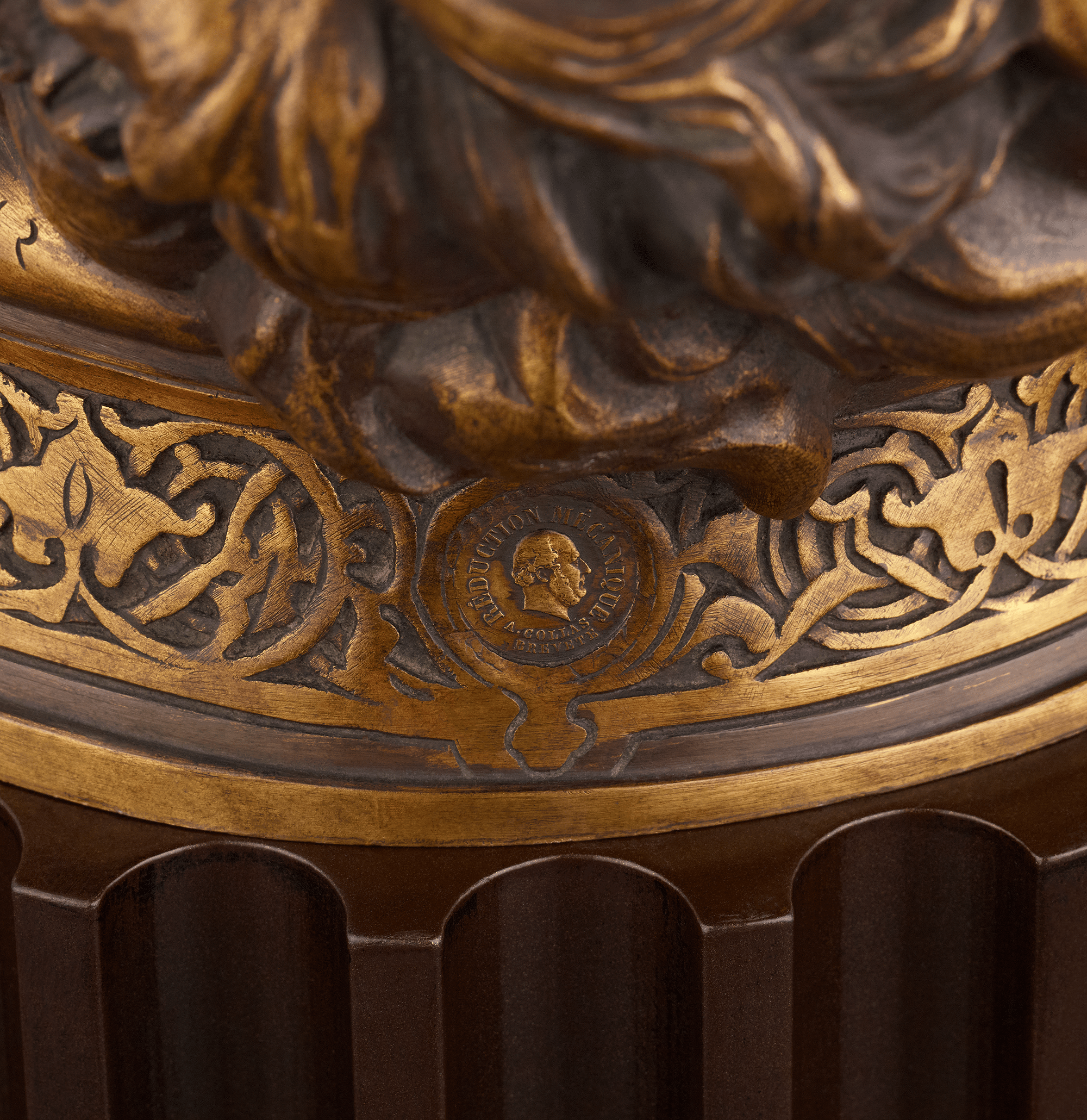 David Vainqueur de Goliath by Marius Jean Antonin Mercié