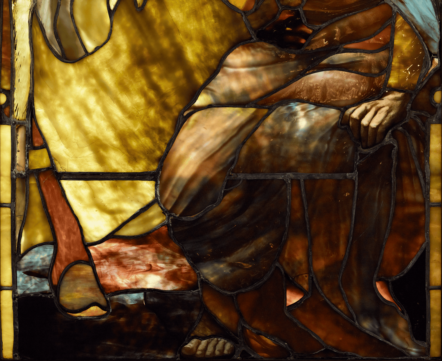 Tiffany Studios Good Neighbor Window