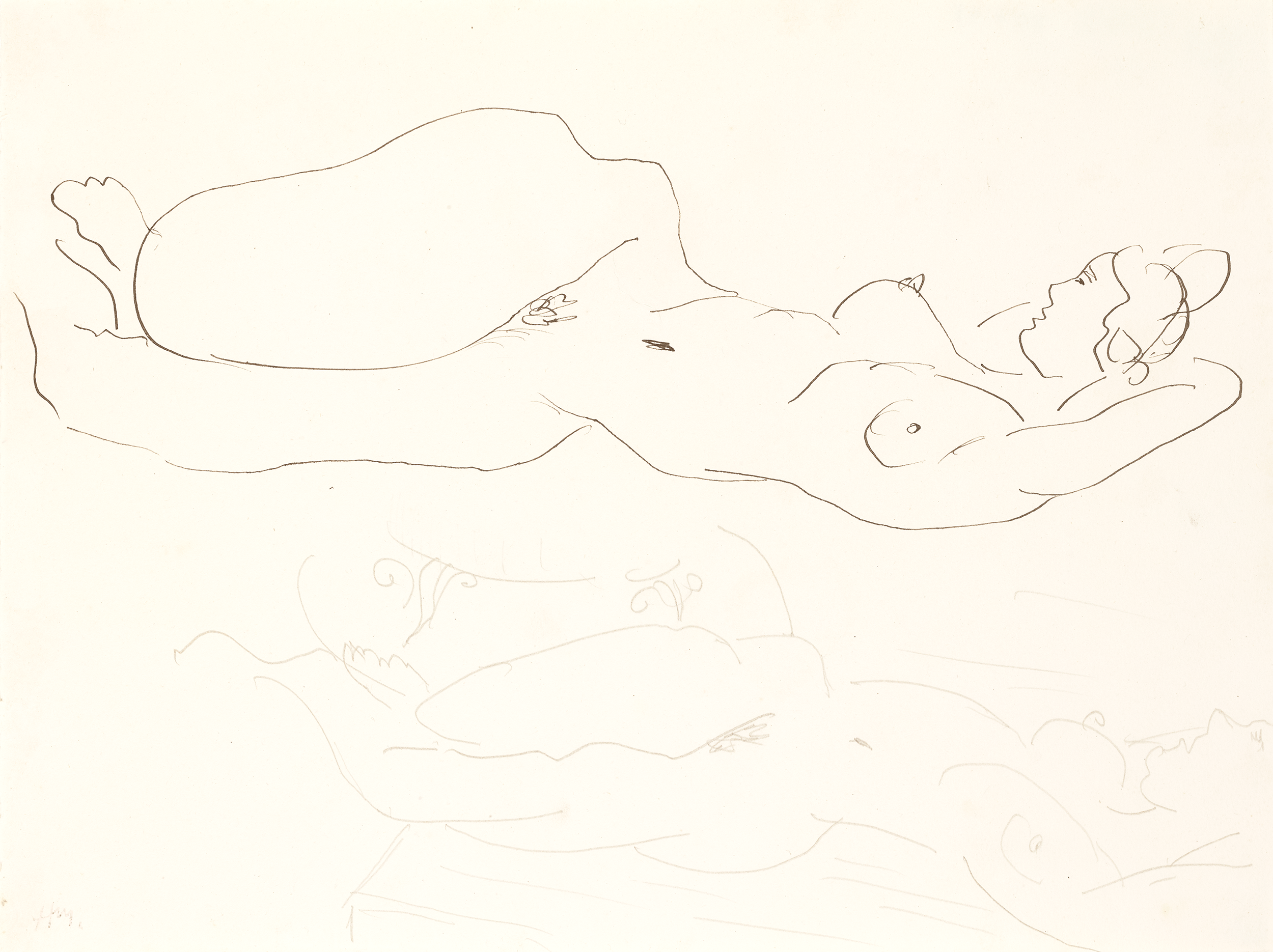 Nude with Shadow by Henri Matisse