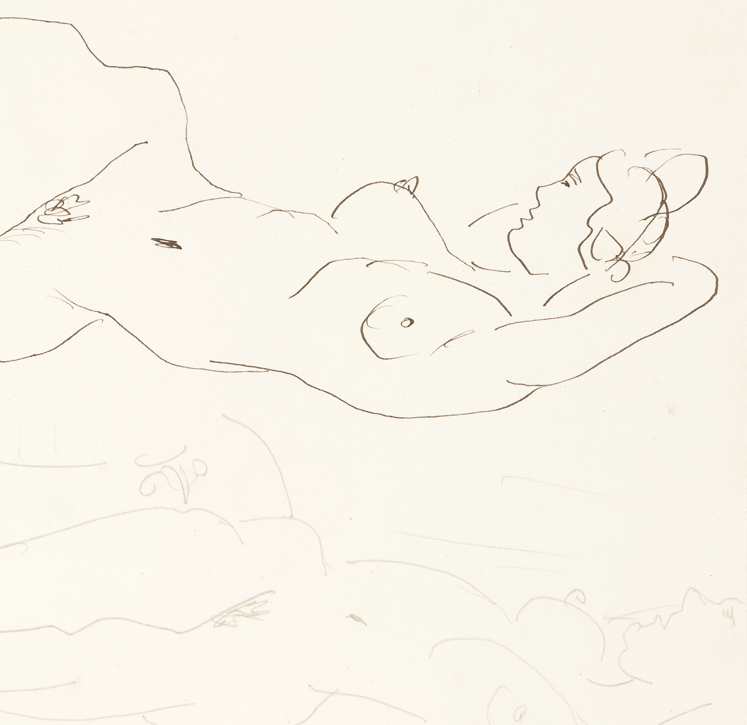 Nude with Shadow by Henri Matisse