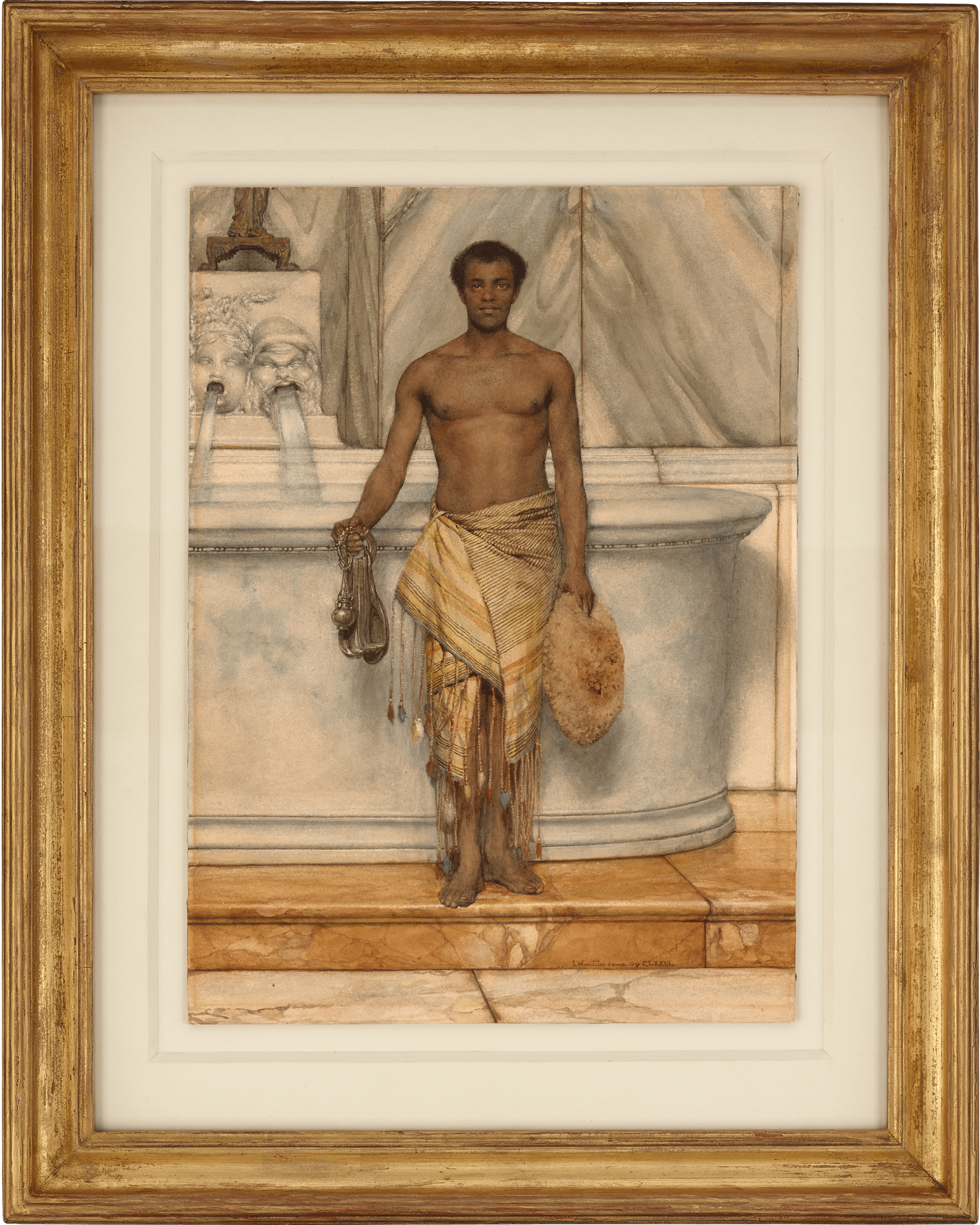 The Balneator by Sir Lawrence Alma-Tadema