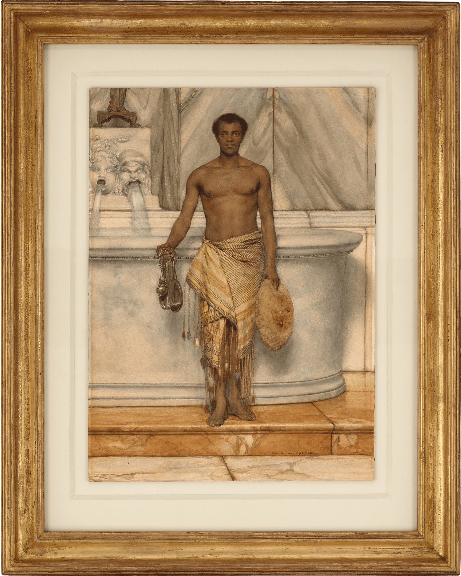 The Balneator by Sir Lawrence Alma-Tadema