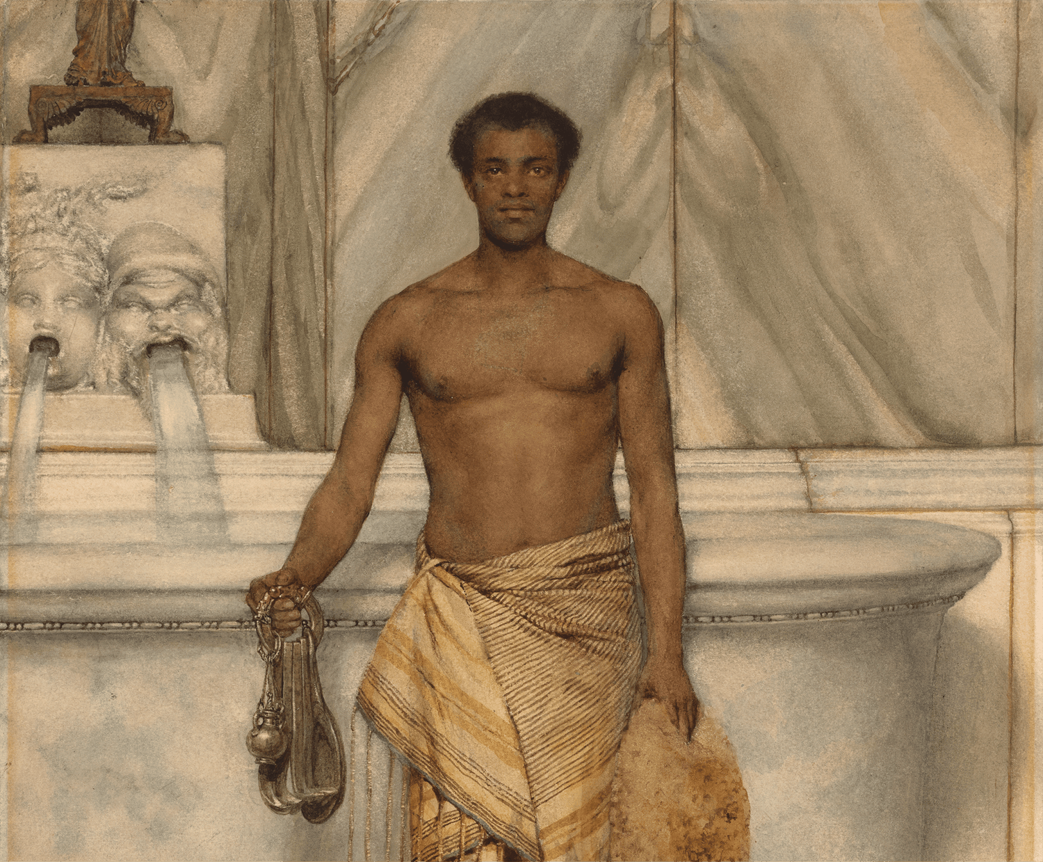 The Balneator by Sir Lawrence Alma-Tadema