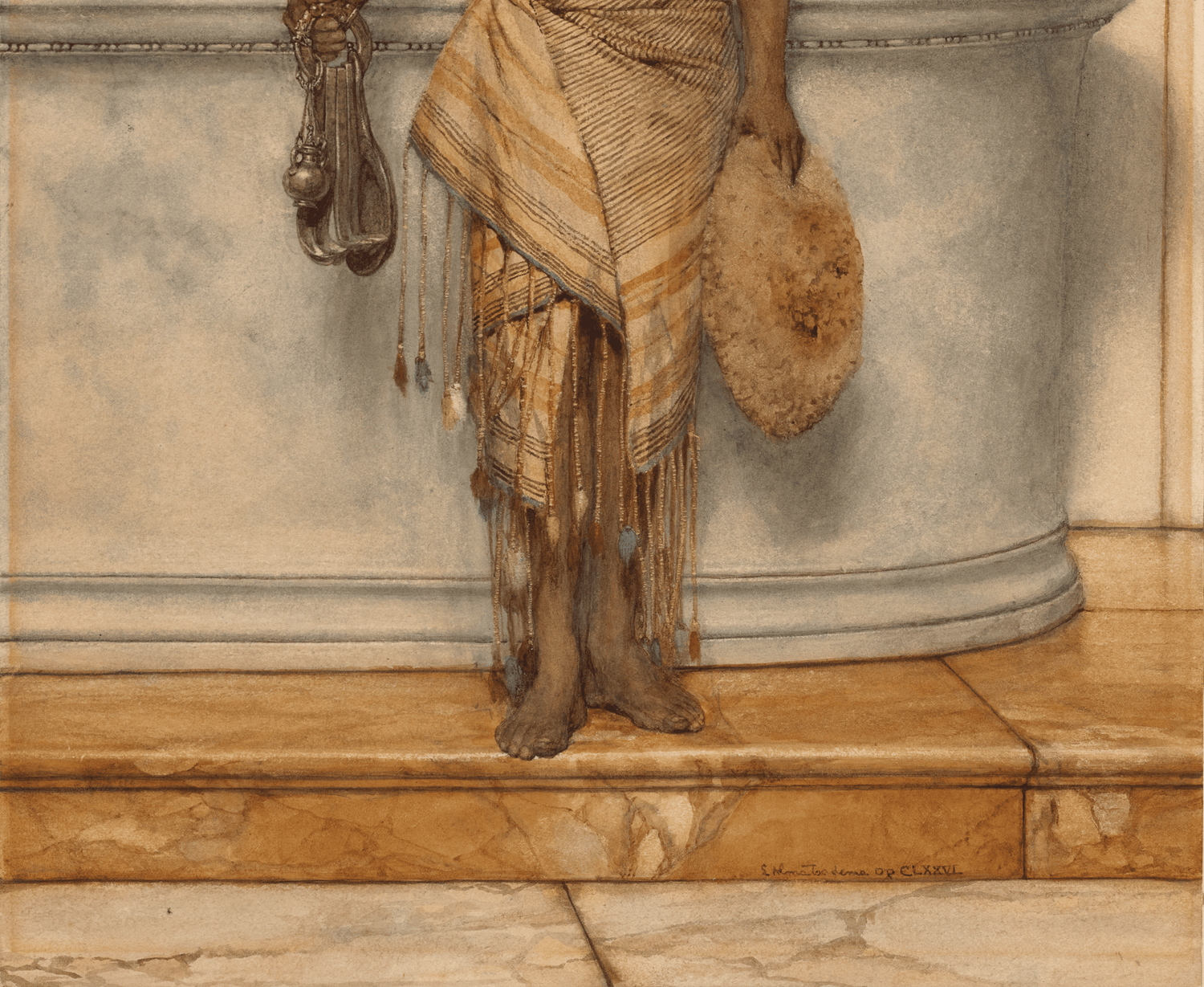 The Balneator by Sir Lawrence Alma-Tadema