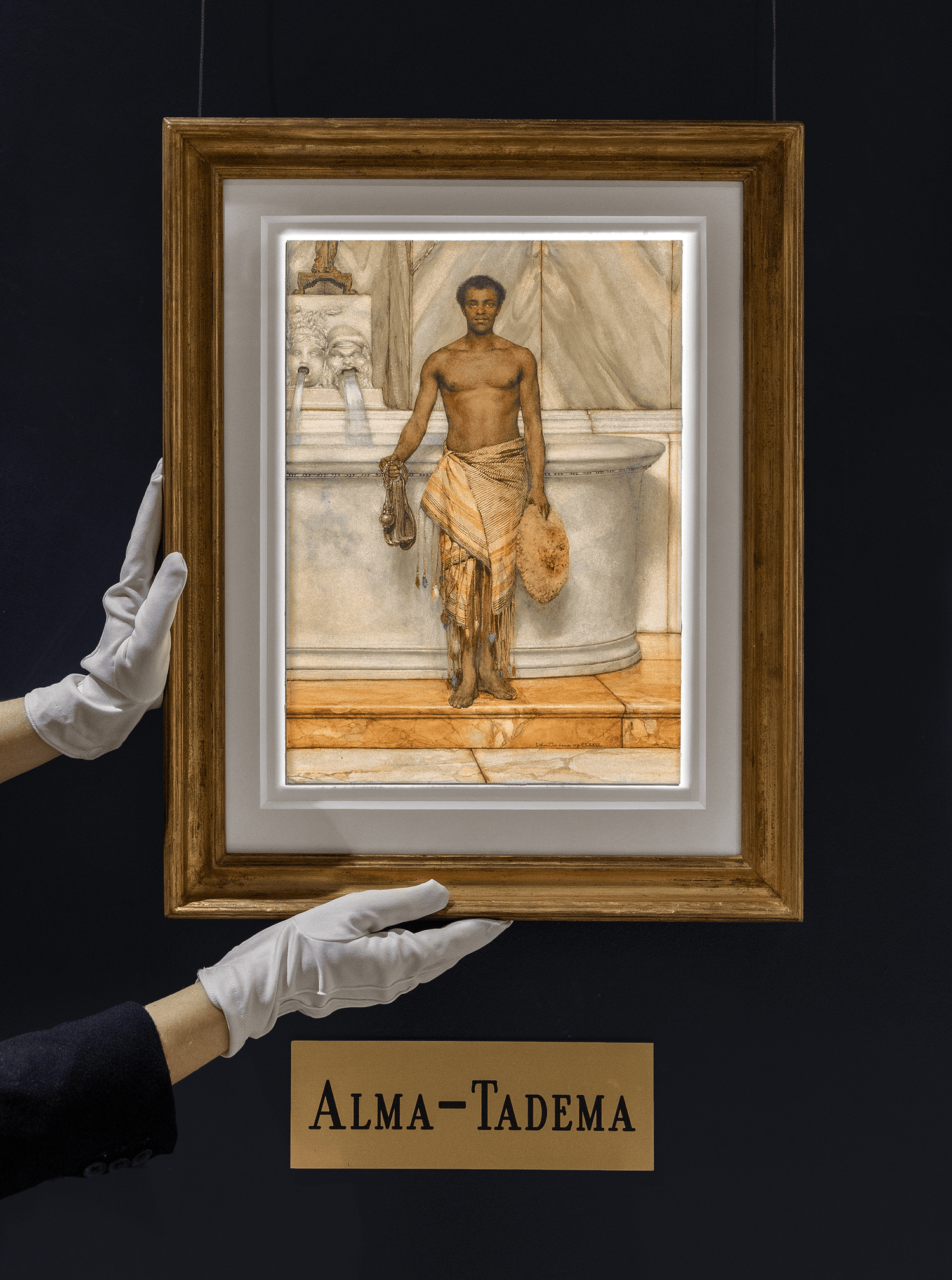 The Balneator by Sir Lawrence Alma-Tadema