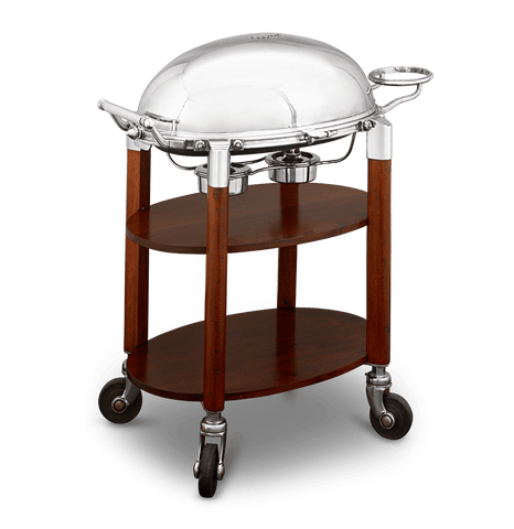 Silverplate Meat Trolley by Elkington & Co.