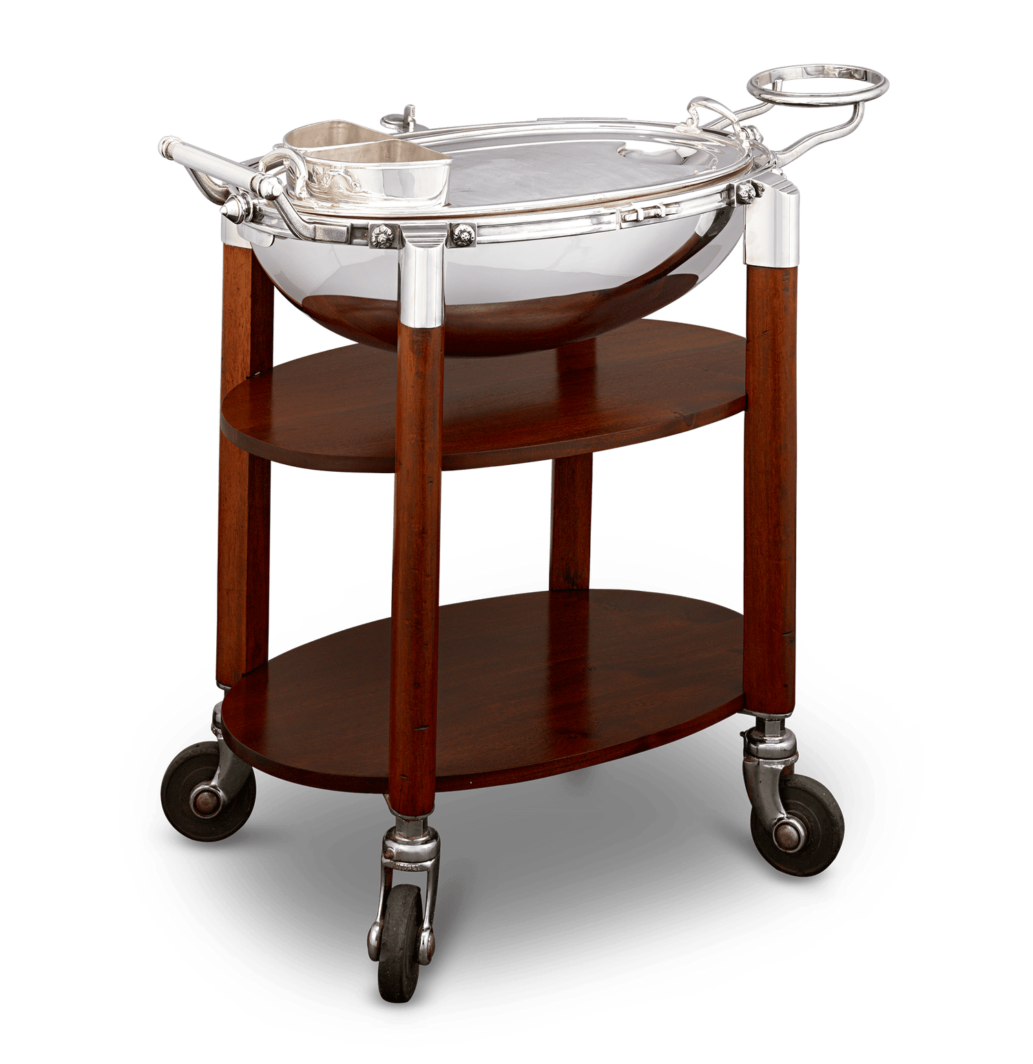 Silverplate Meat Trolley by Elkington & Co.