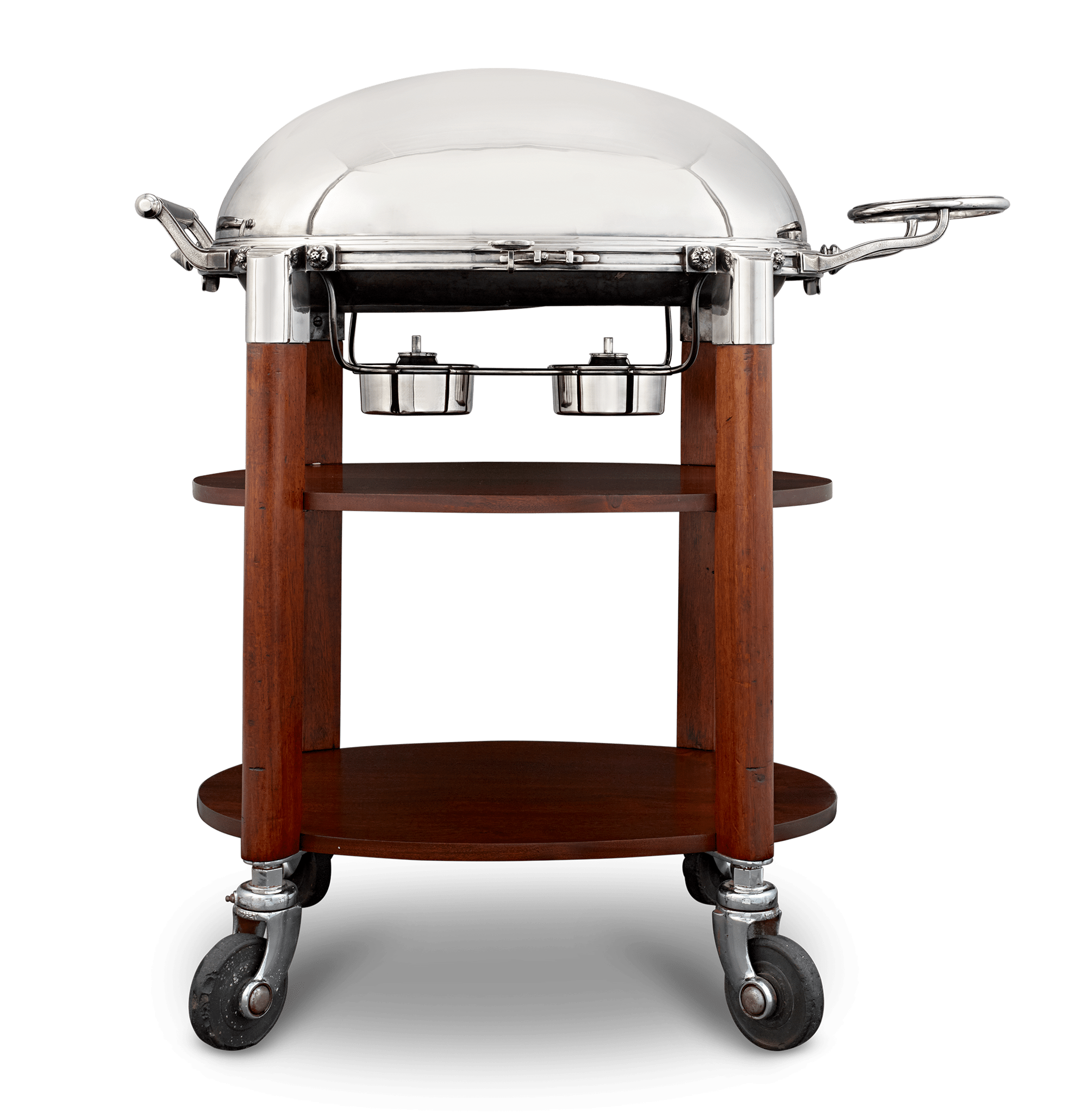 Silverplate Meat Trolley by Elkington & Co.