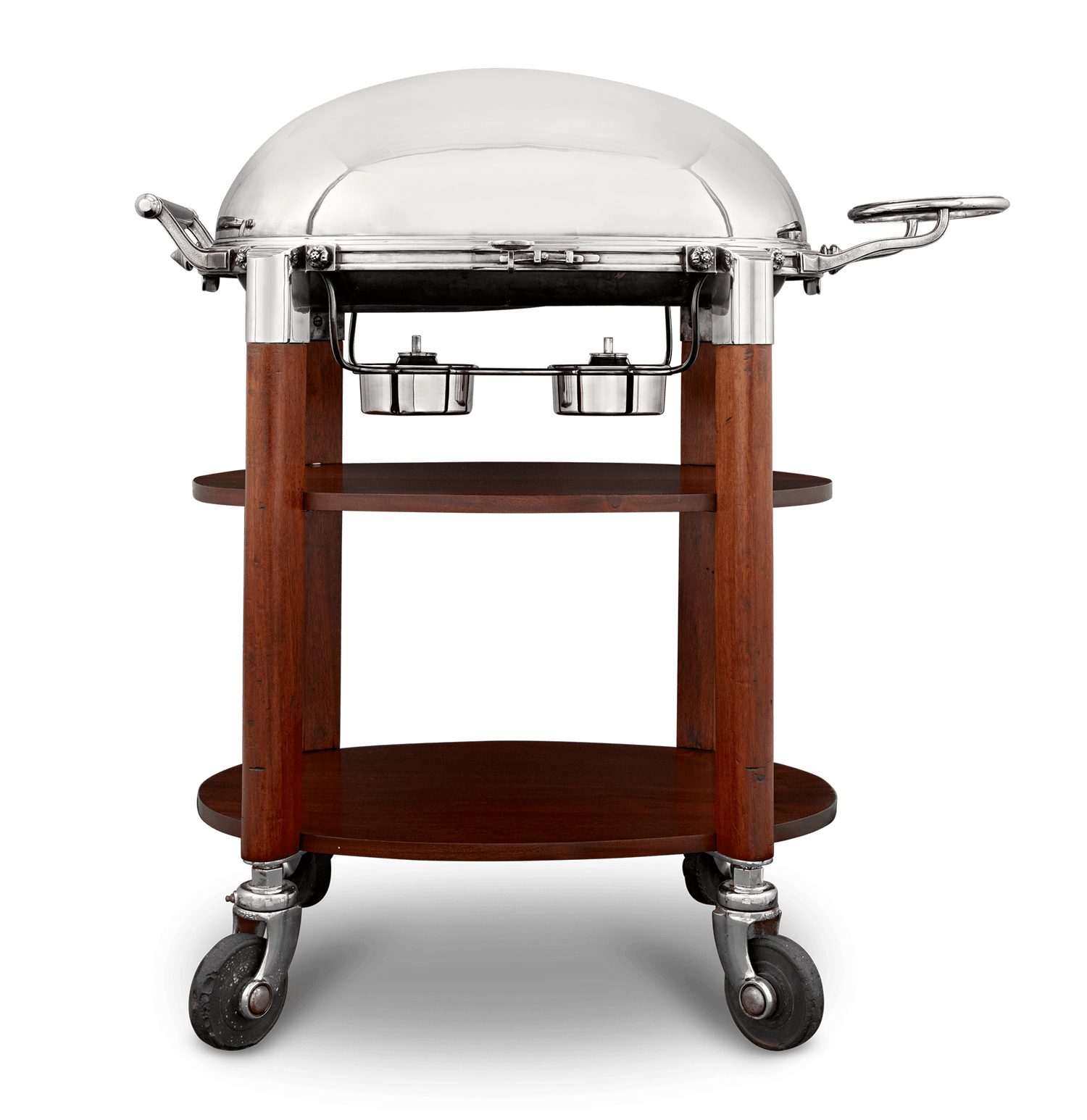 Silverplate Meat Trolley by Elkington & Co.