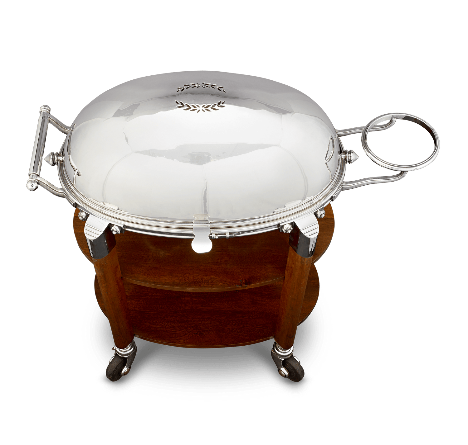 Silverplate Meat Trolley by Elkington & Co.