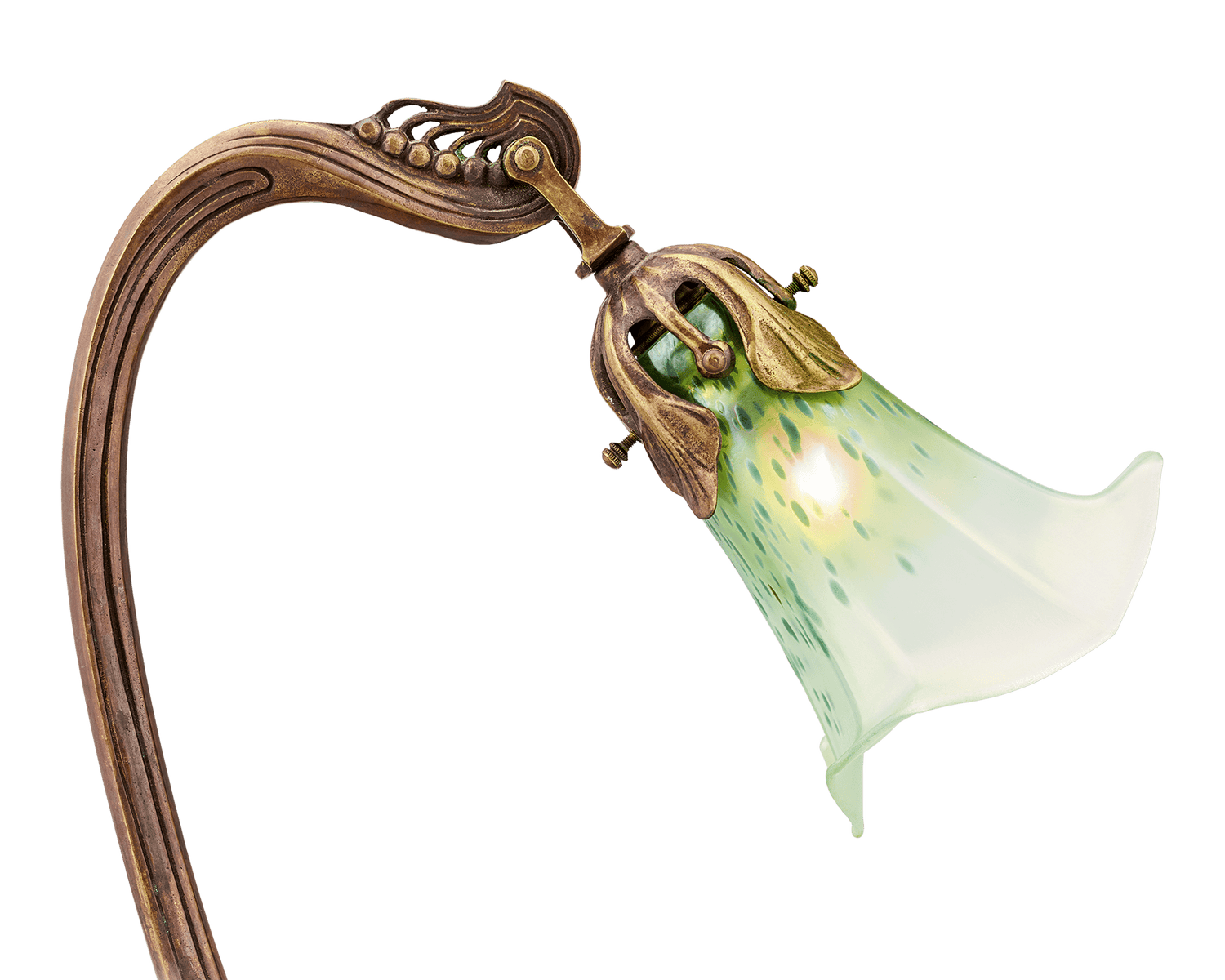 Loetz Floral Table Lamp