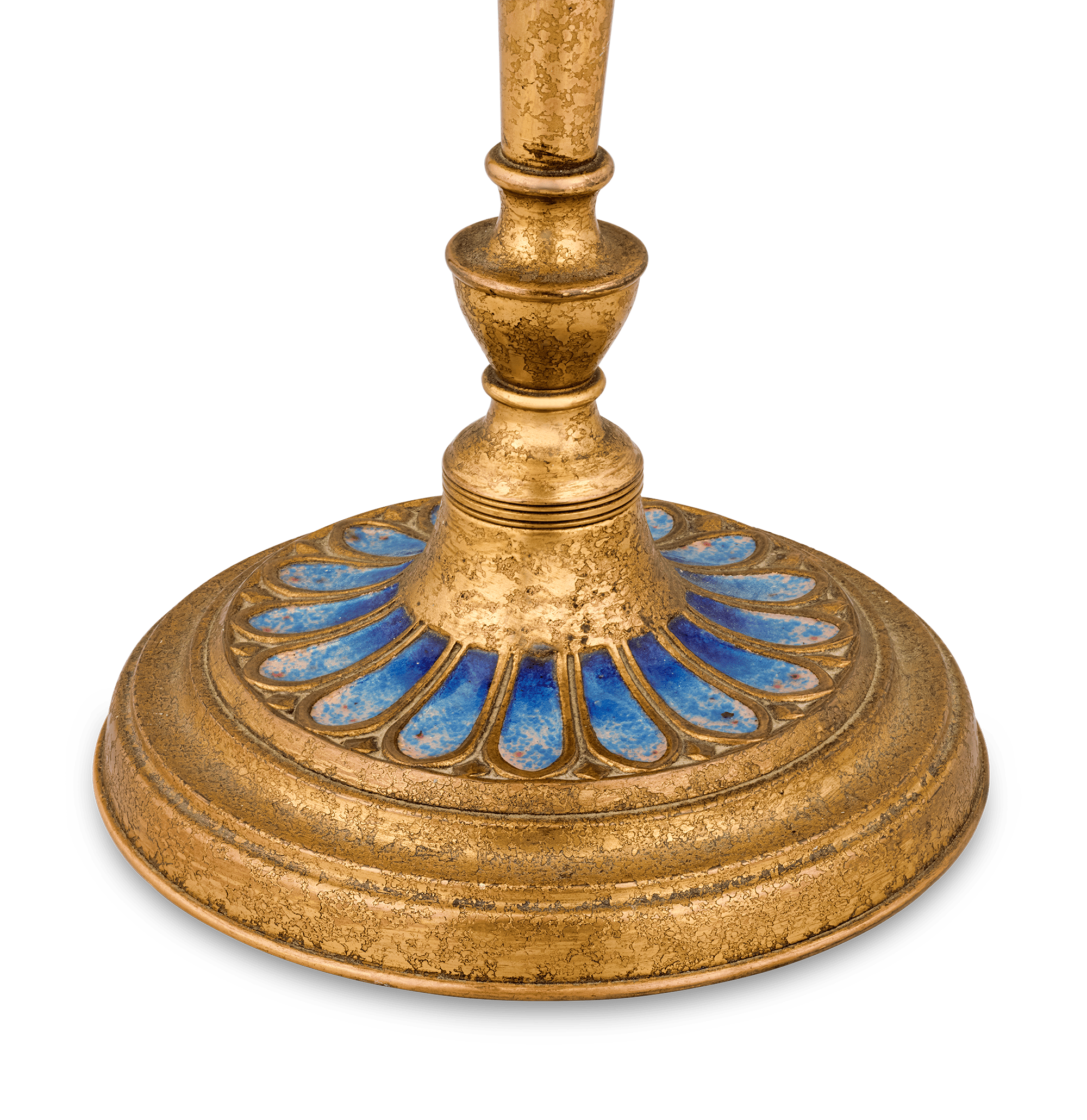 Tiffany Studios Damascene Lamp from Louis C. Tiffany's Comfort Lodge