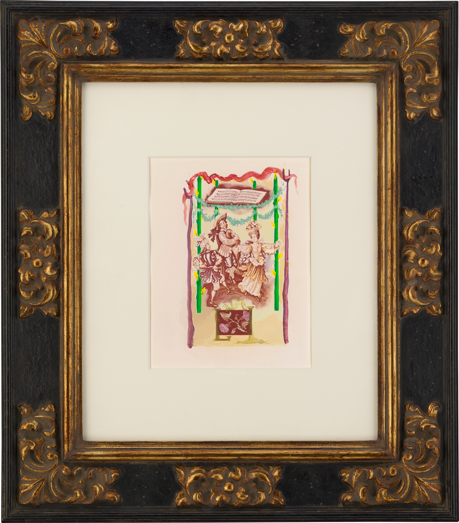 Four of Wands by Salvador Dalí