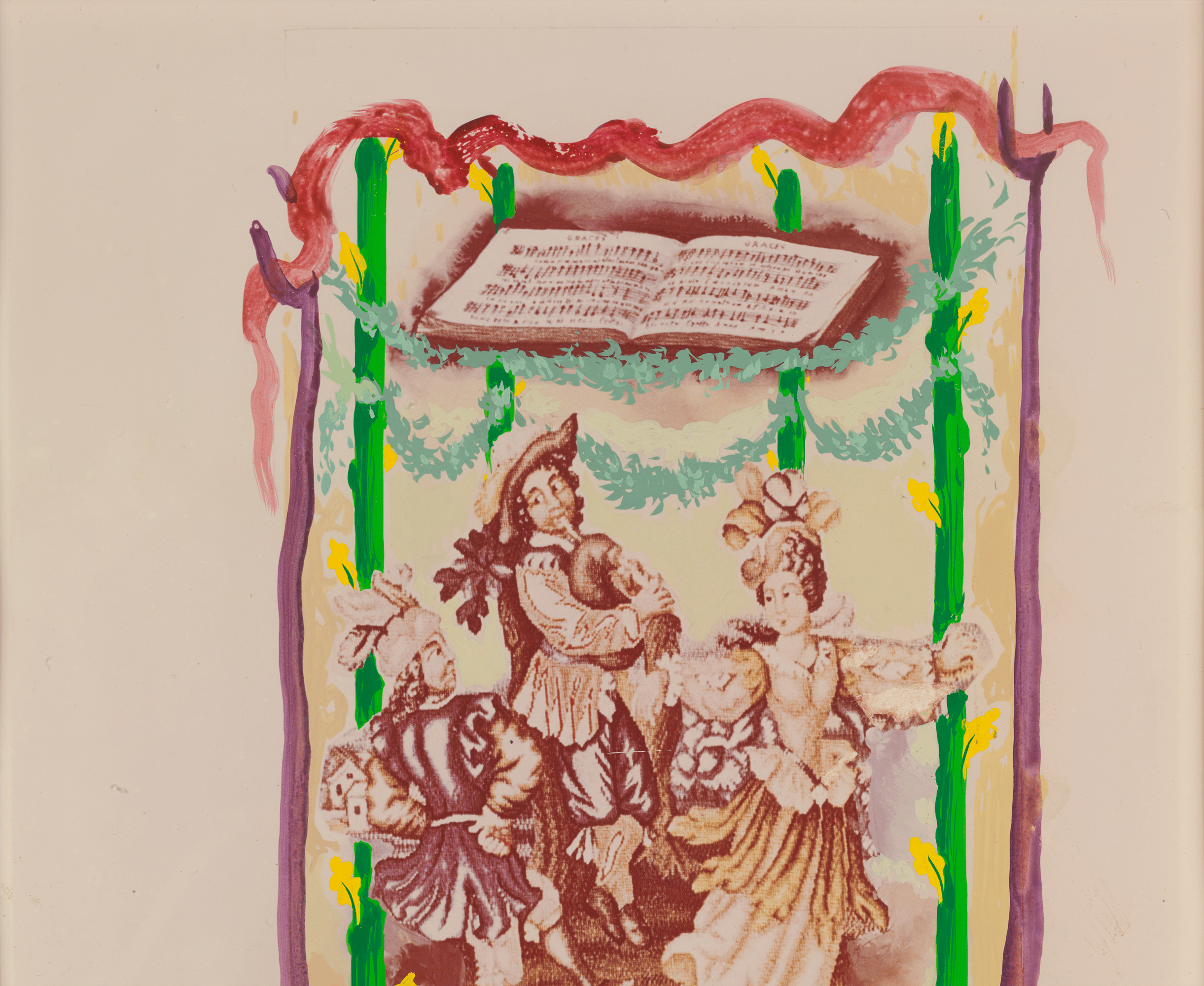 Four of Wands by Salvador Dalí