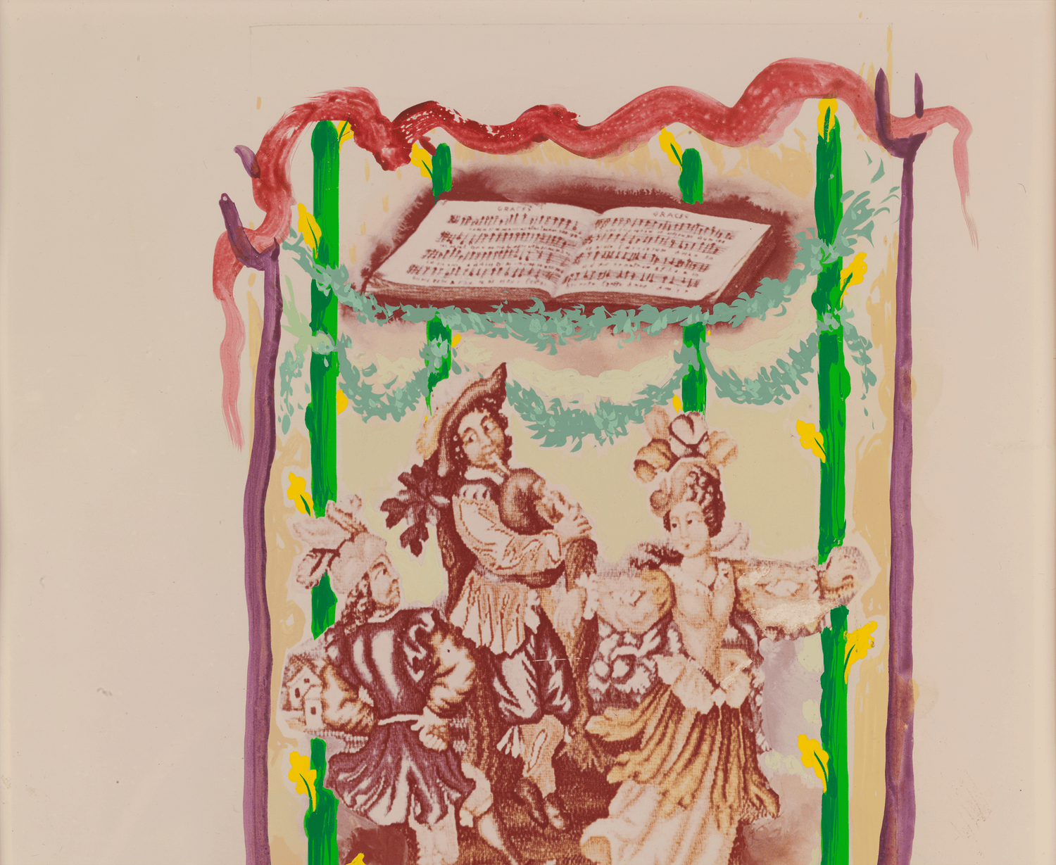 Four of Wands by Salvador Dalí