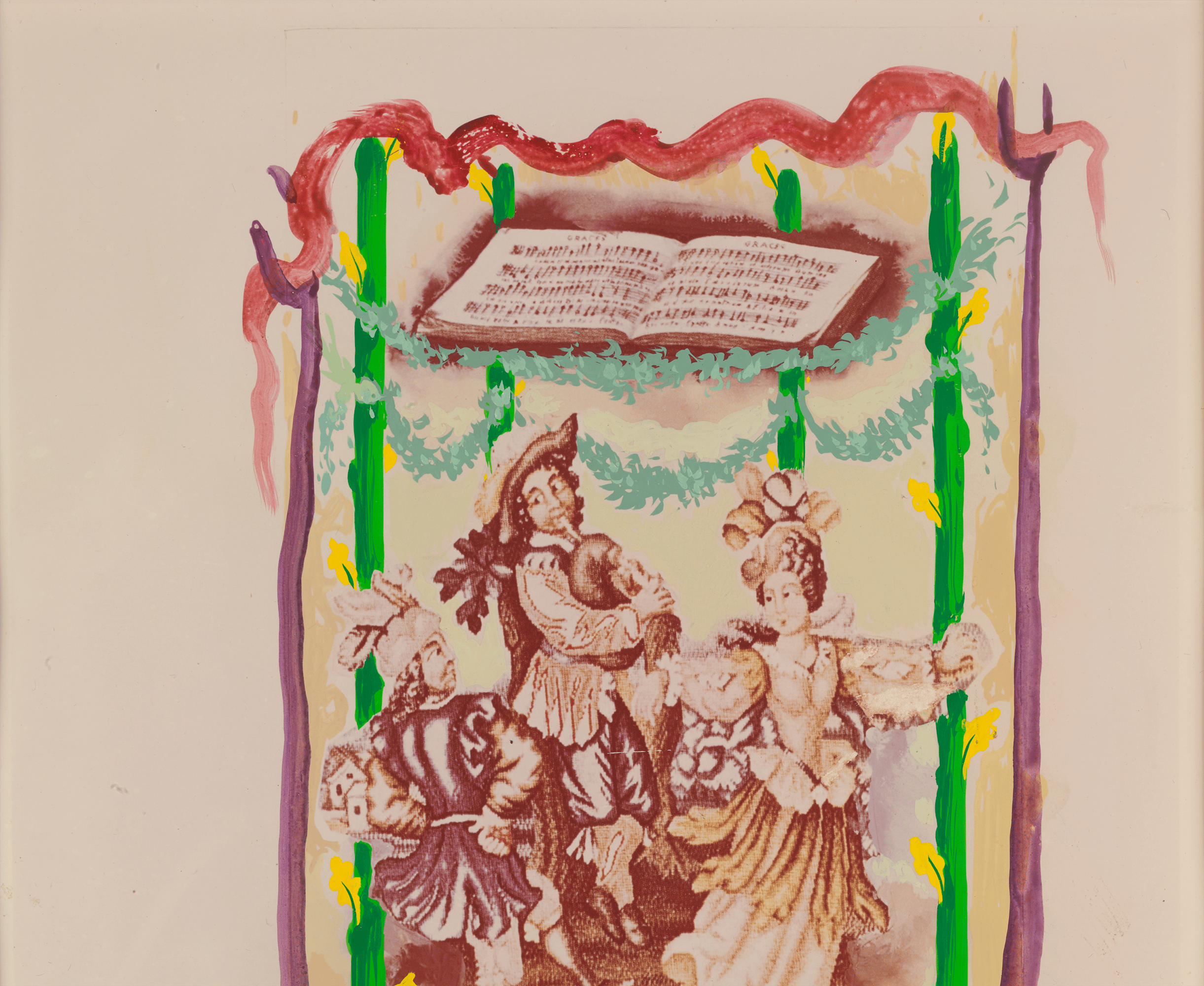 Four of Wands by Salvador Dalí