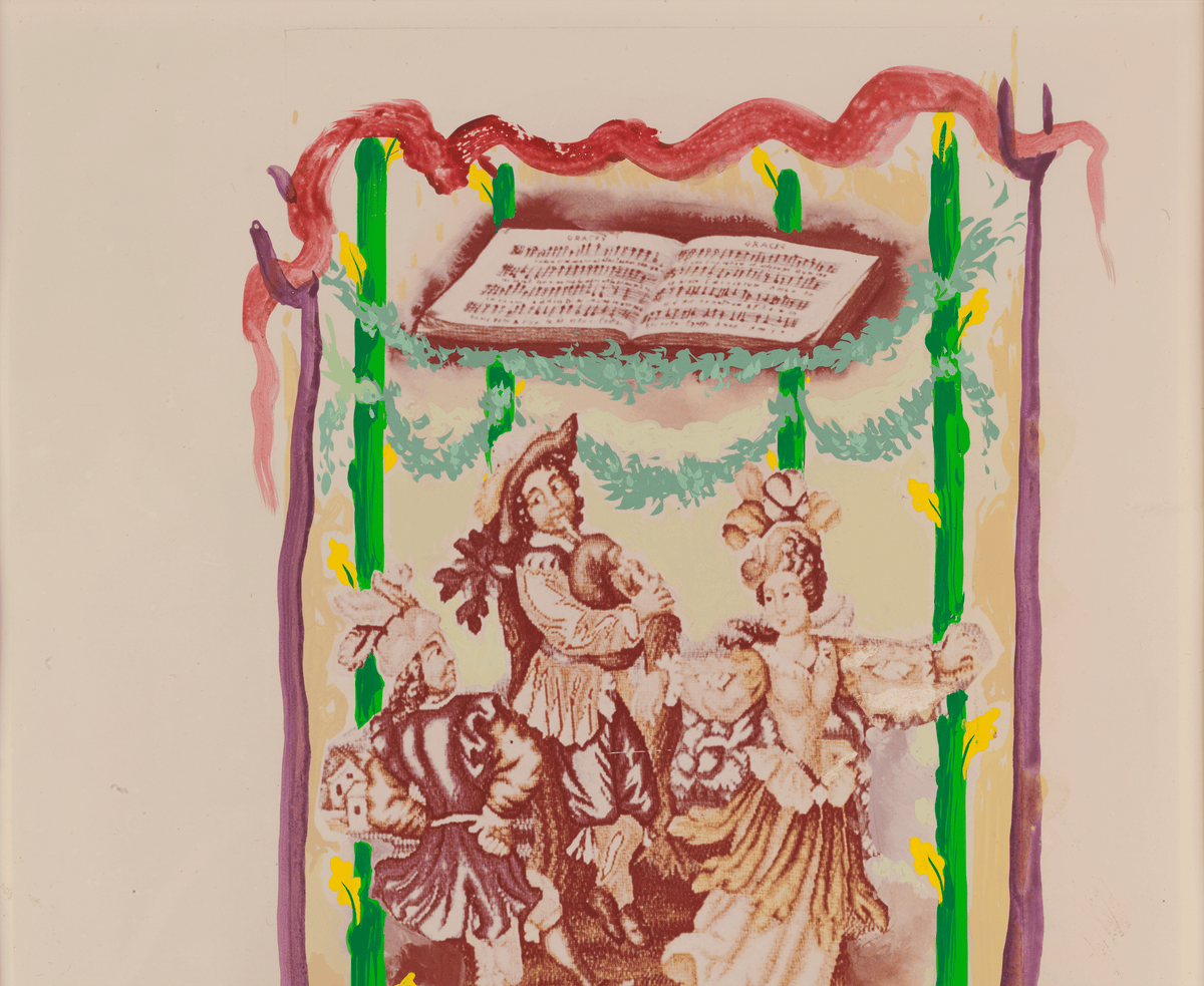 Four of Wands by Salvador Dalí