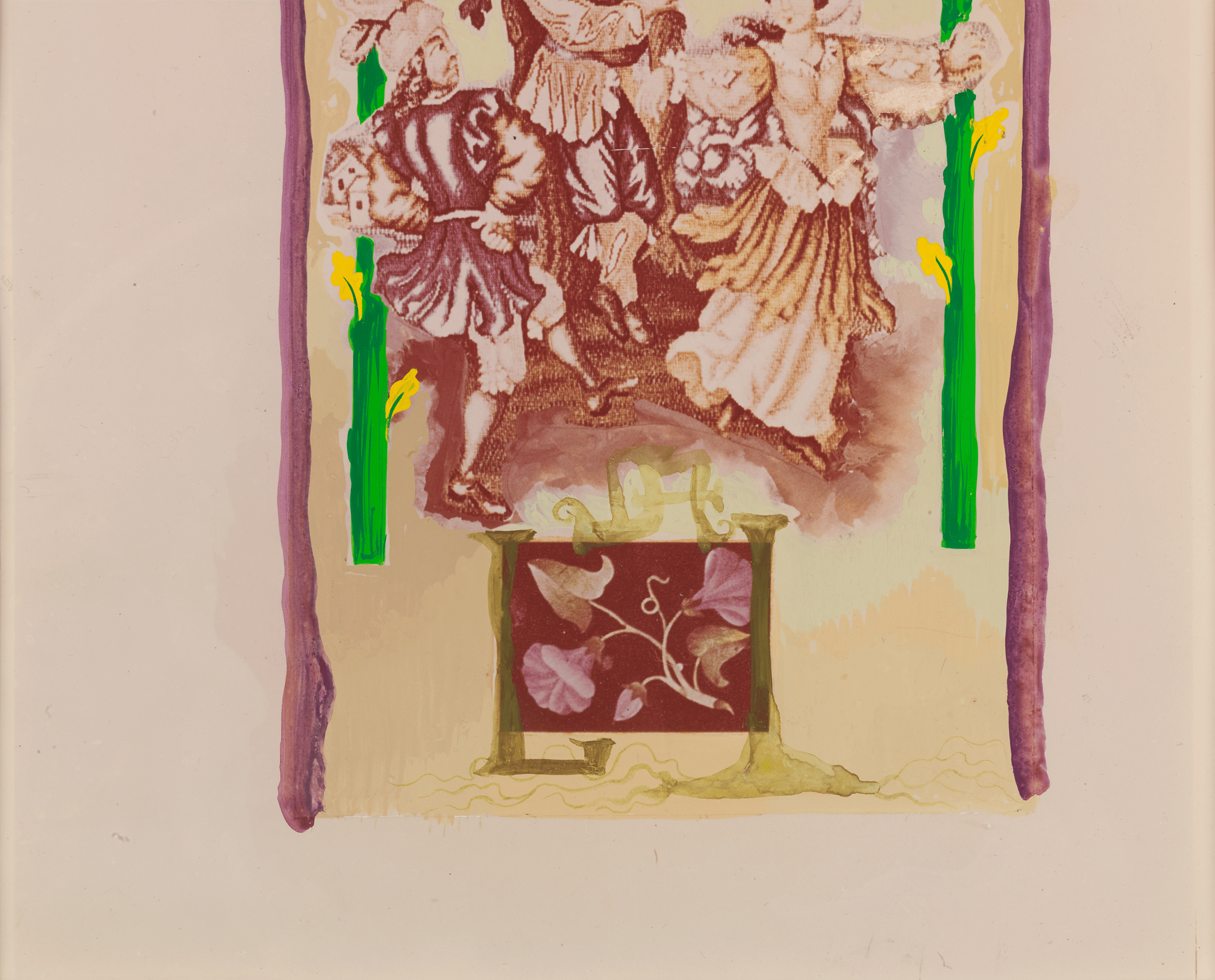 Four of Wands by Salvador Dalí