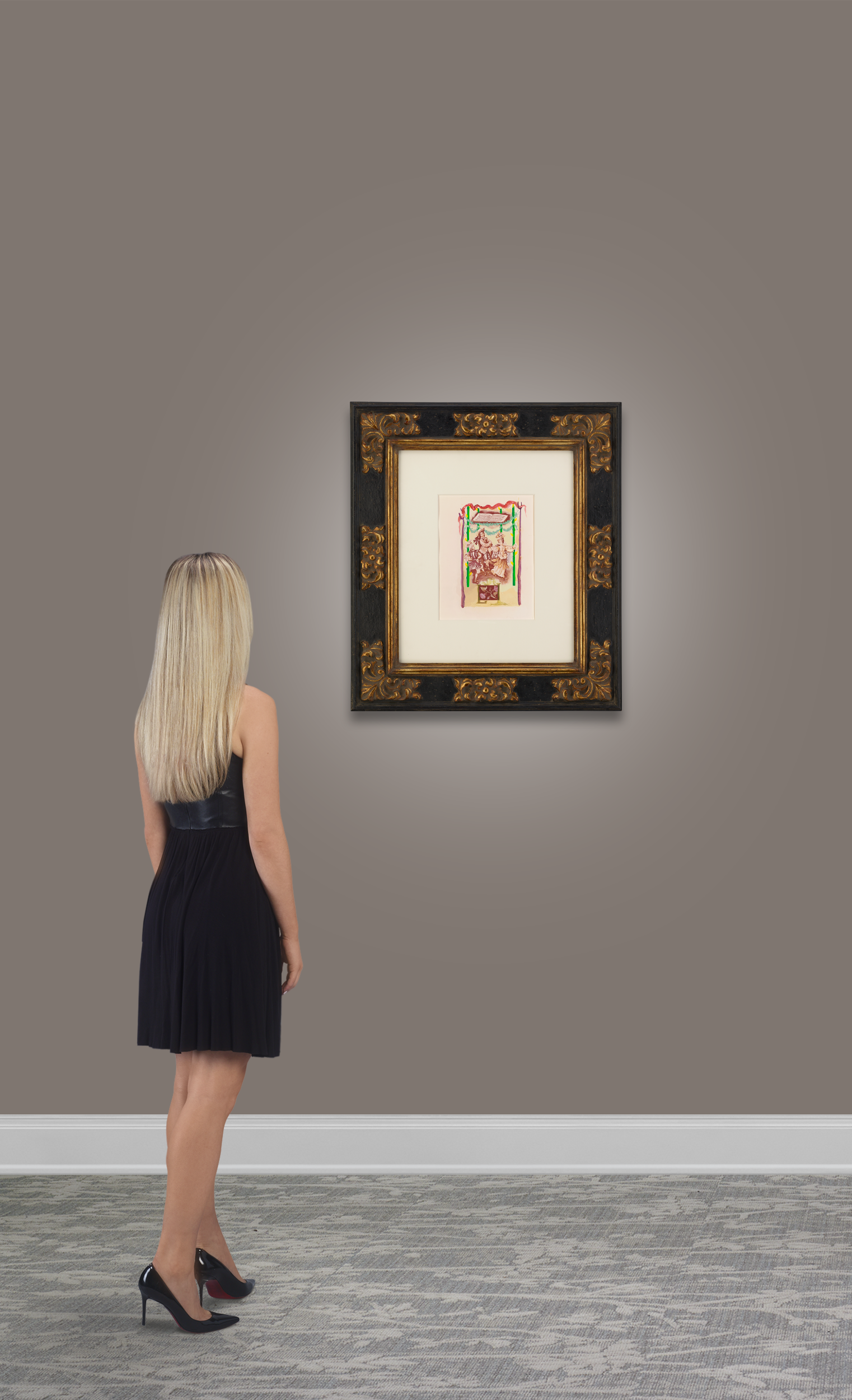 Four of Wands by Salvador Dalí