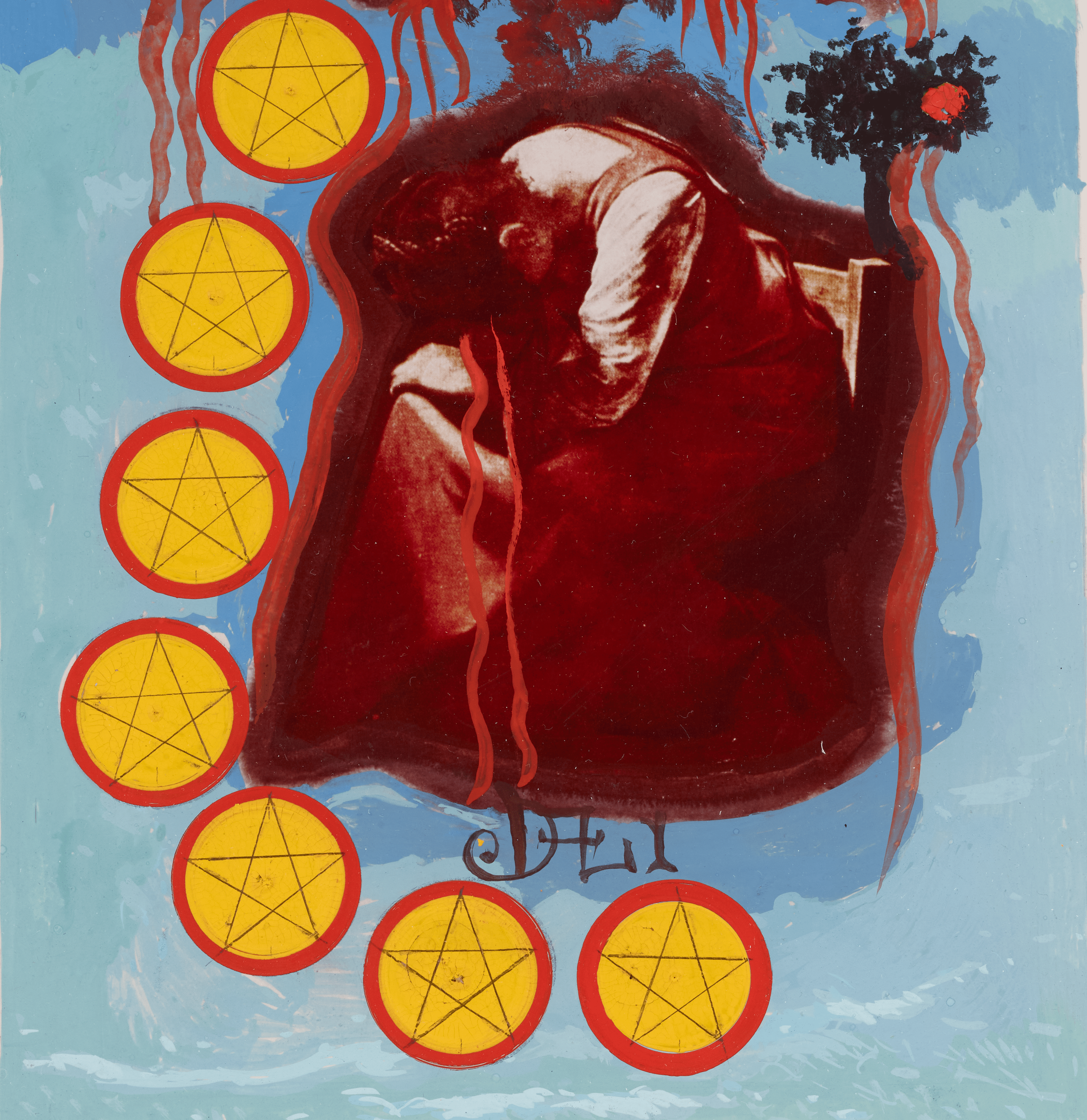 Seven of Pentacles by Salvador Dalí