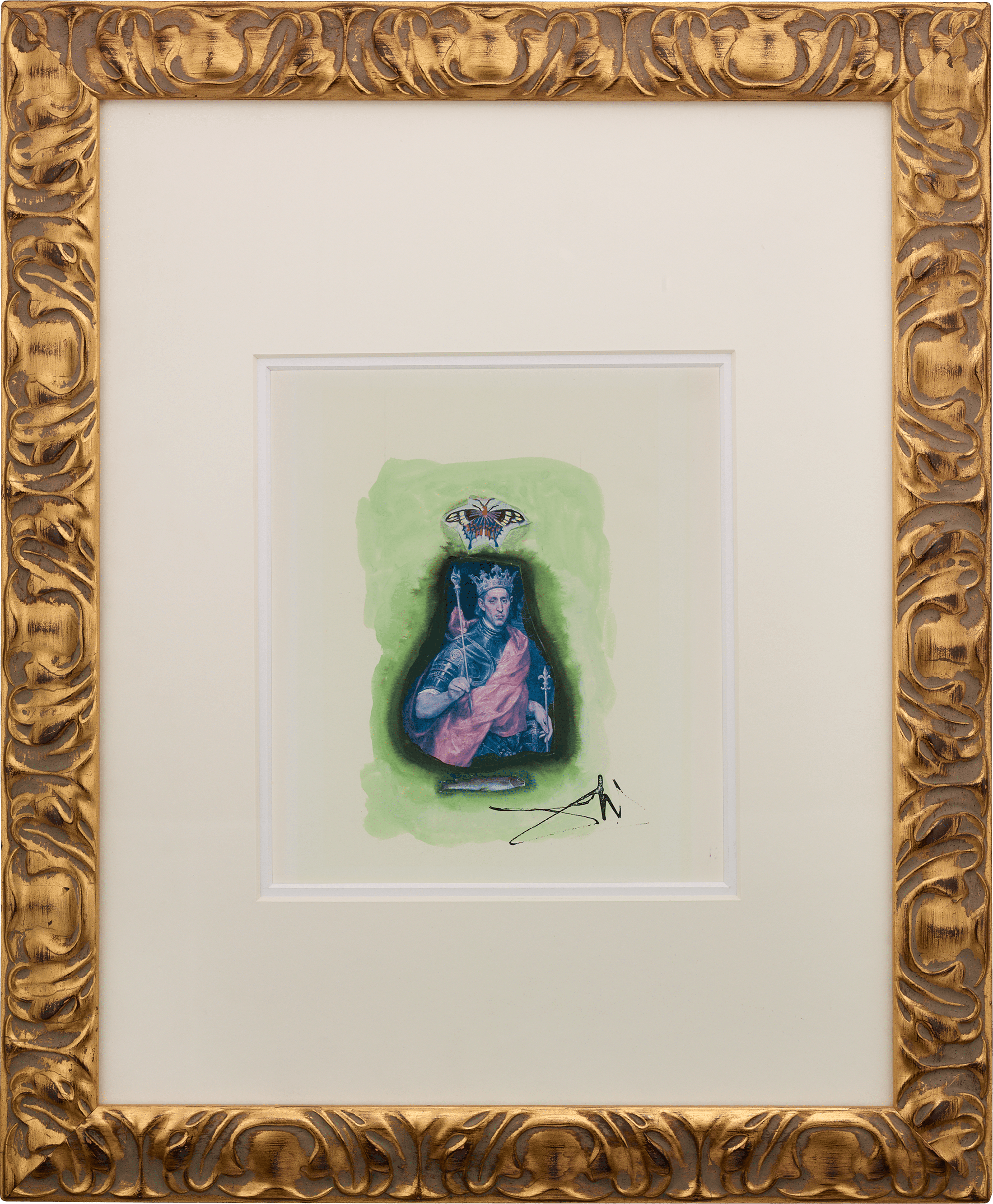 King of Swords by Salvador Dalí