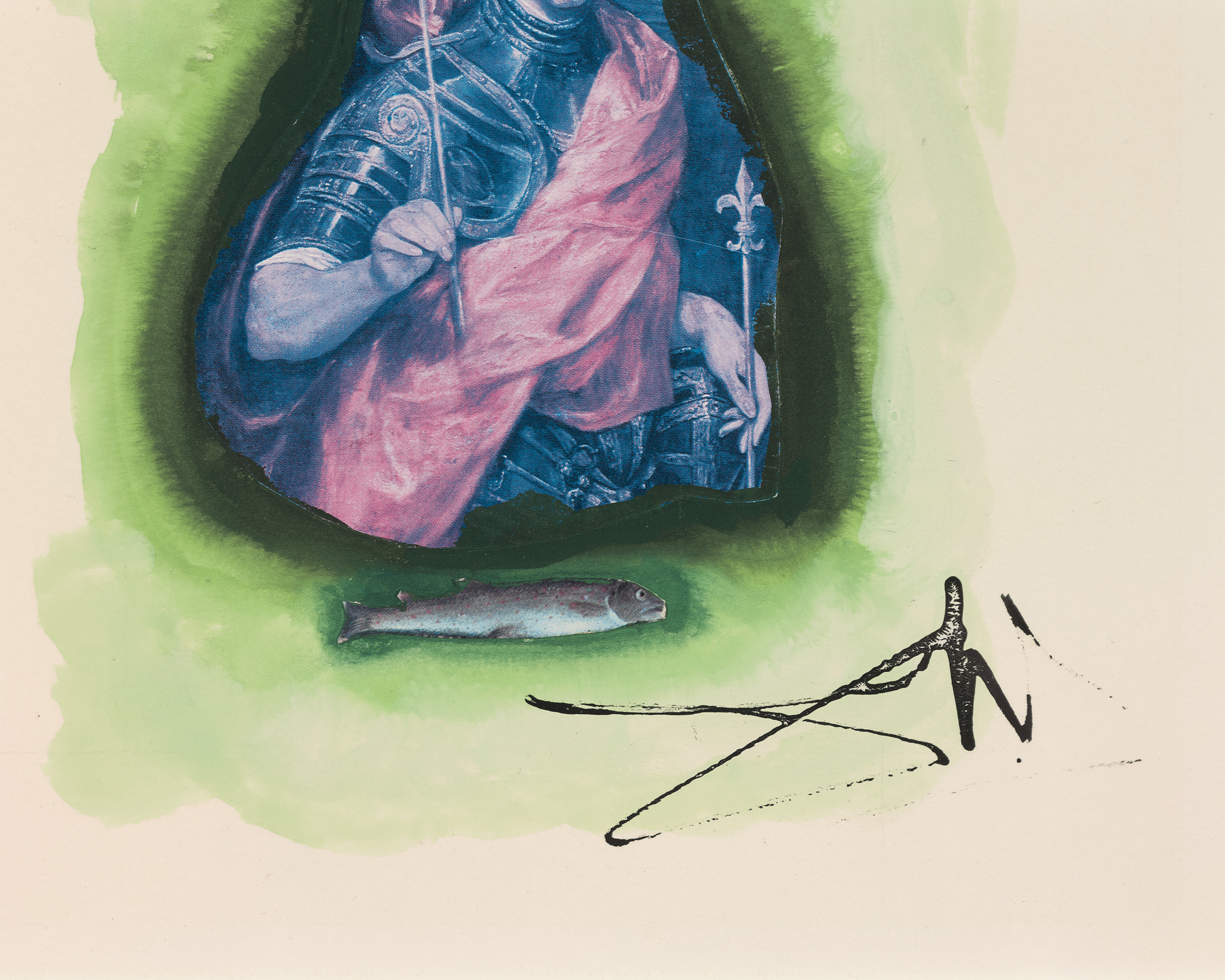 King of Swords by Salvador Dalí