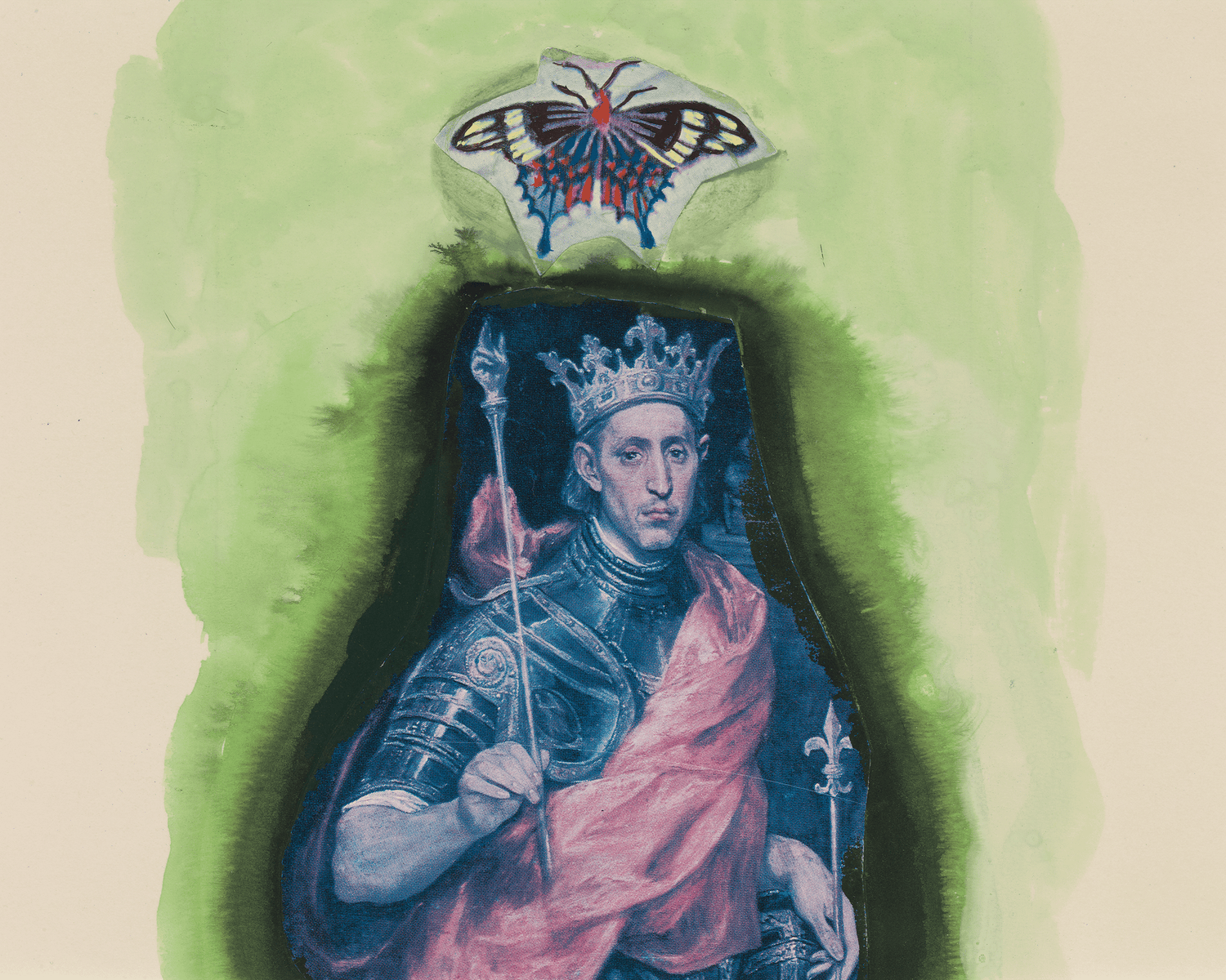 King of Swords by Salvador Dalí