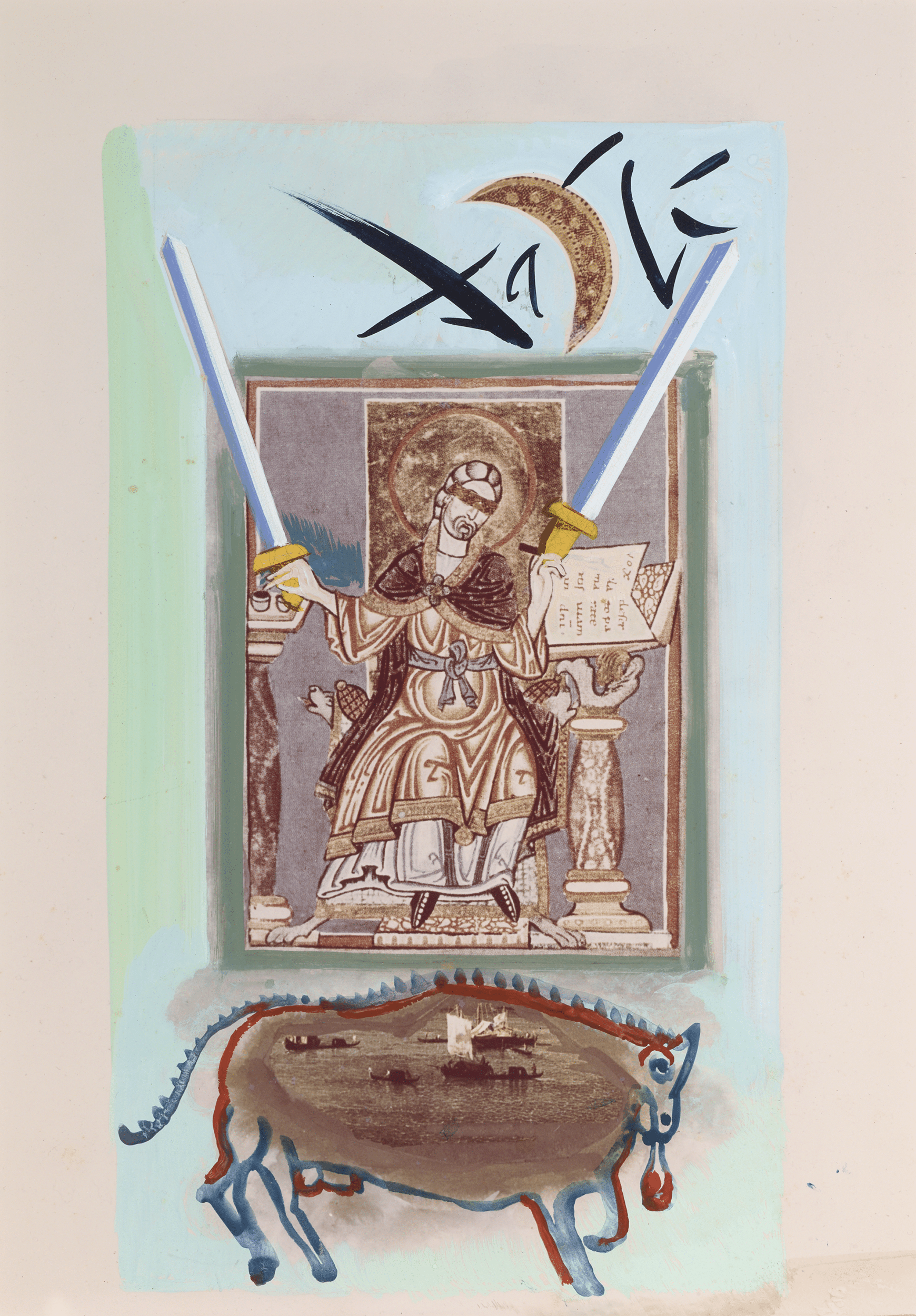 Two of Swords by Salvador Dalí