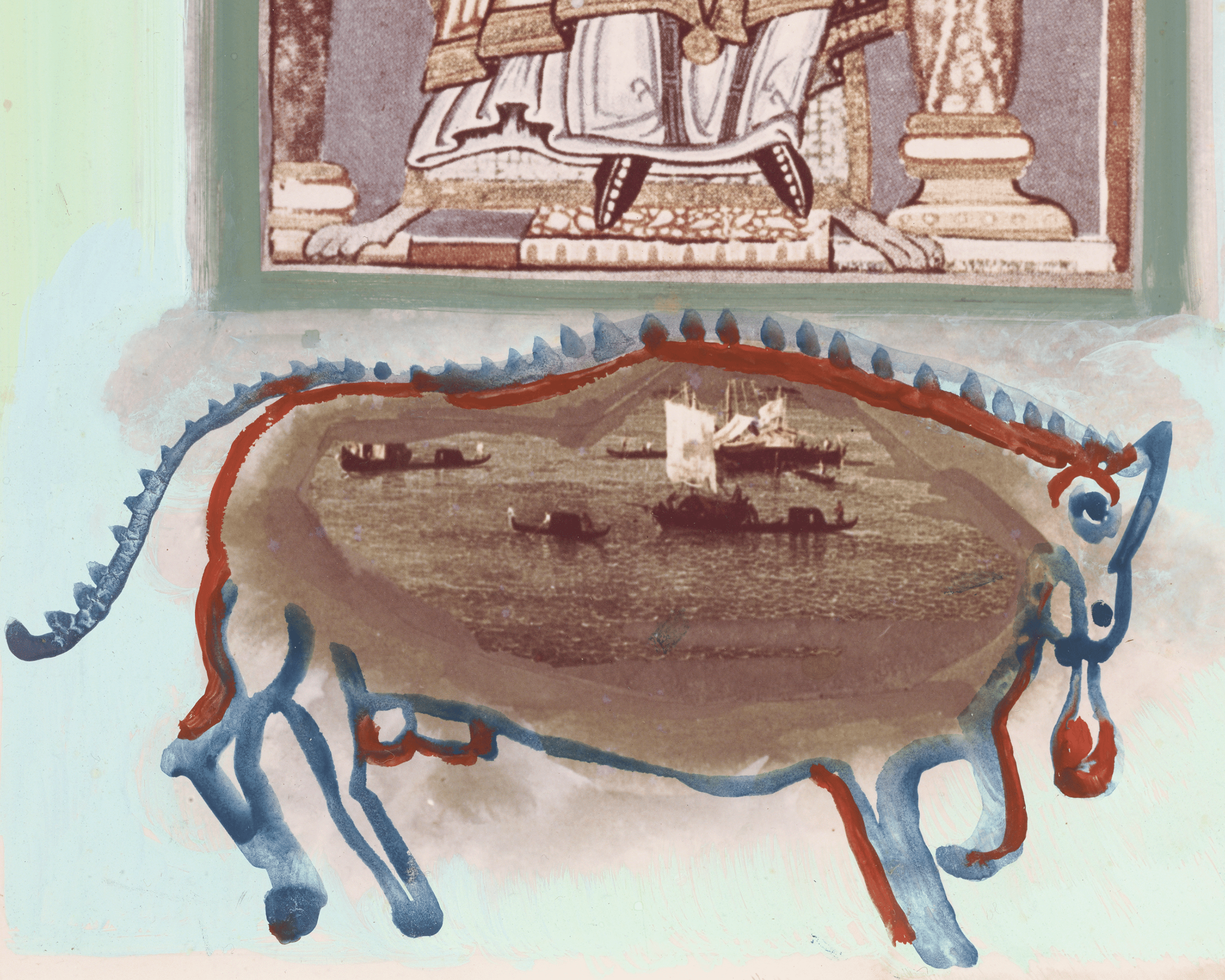 Two of Swords by Salvador Dalí